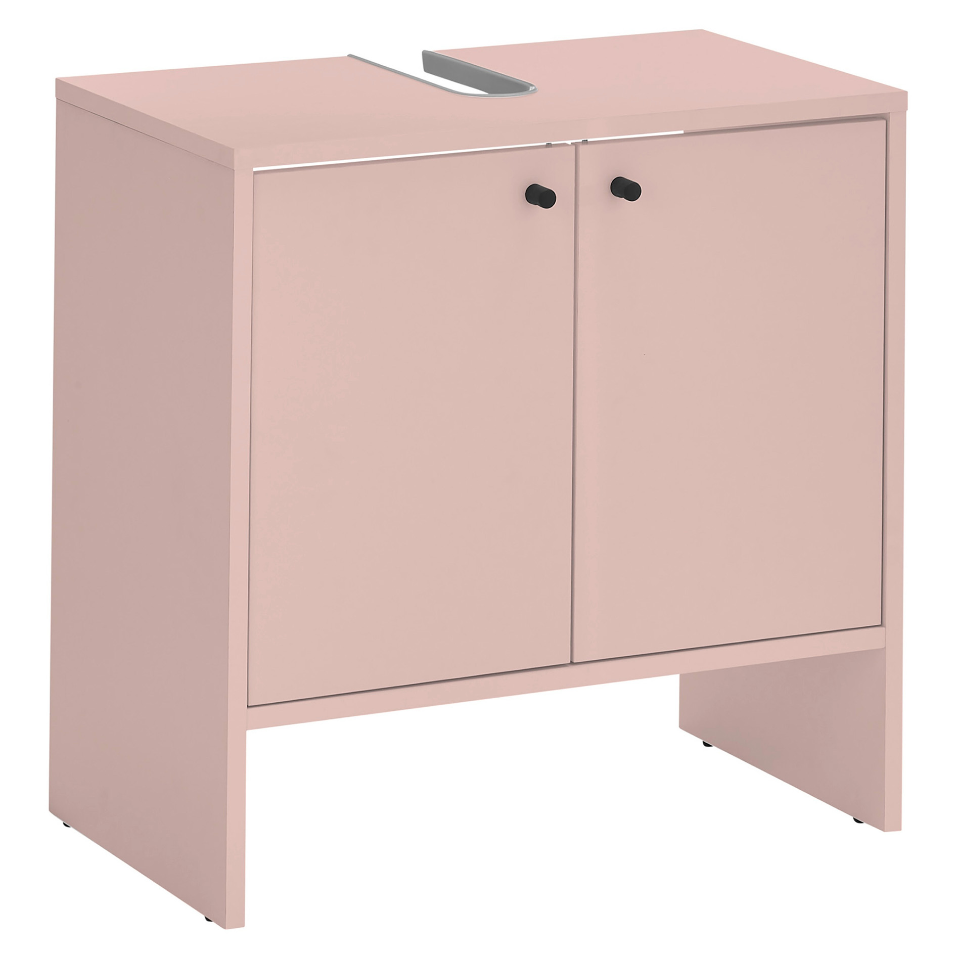 Waschbeckenunterschrank - rosa - 60 cm breit