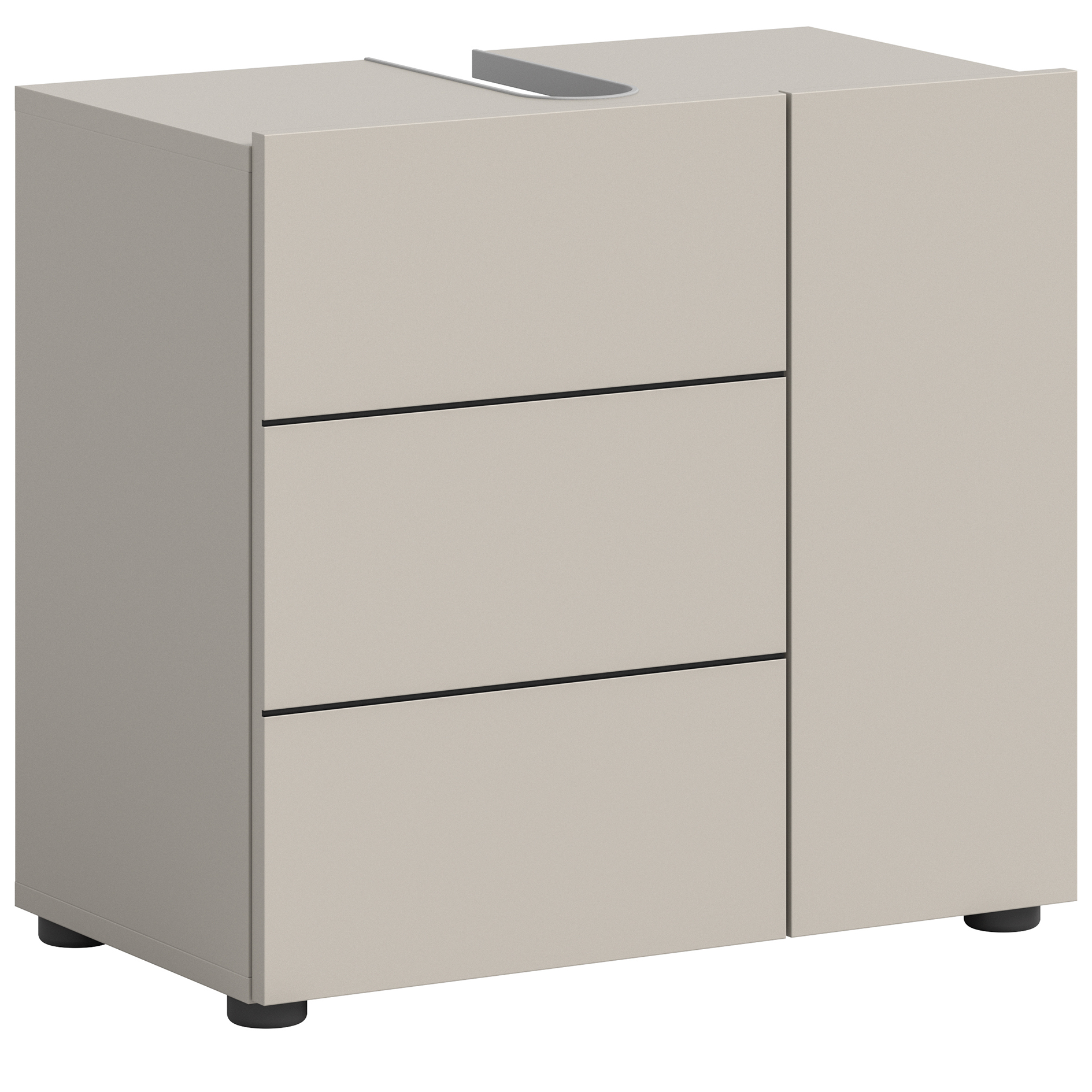 Waschbeckenunterschrank VIRA - Kaschmir - 60 cm