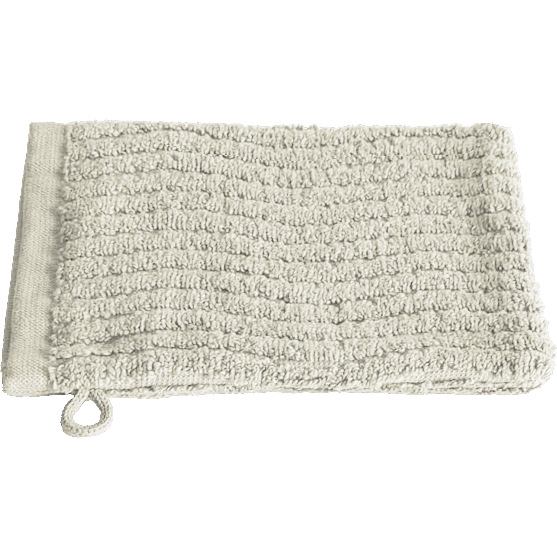Waschhandschuh - beige - Baumwolle - 16x21 cm