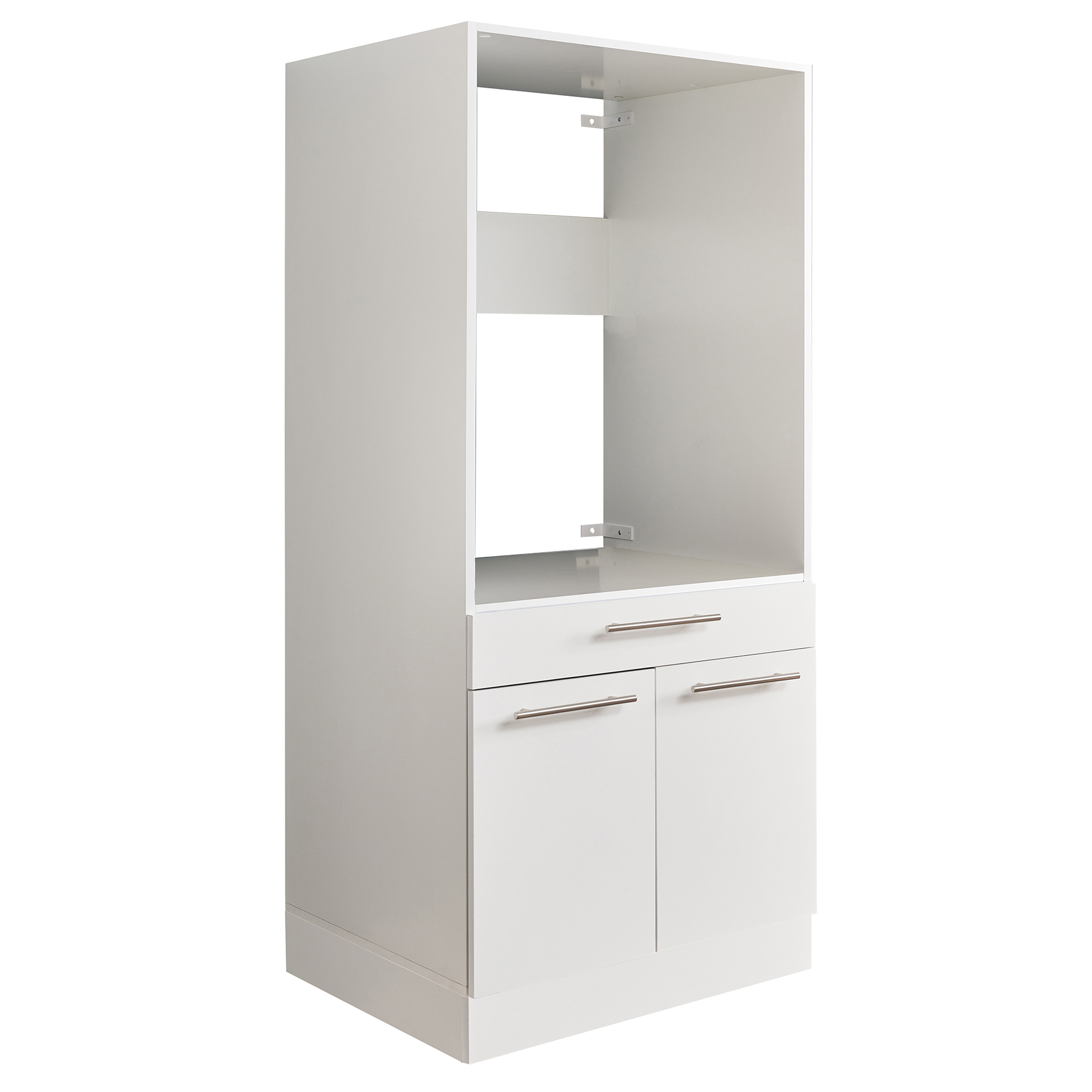 Waschmaschinenschrank - weiß - 68 cm breit
