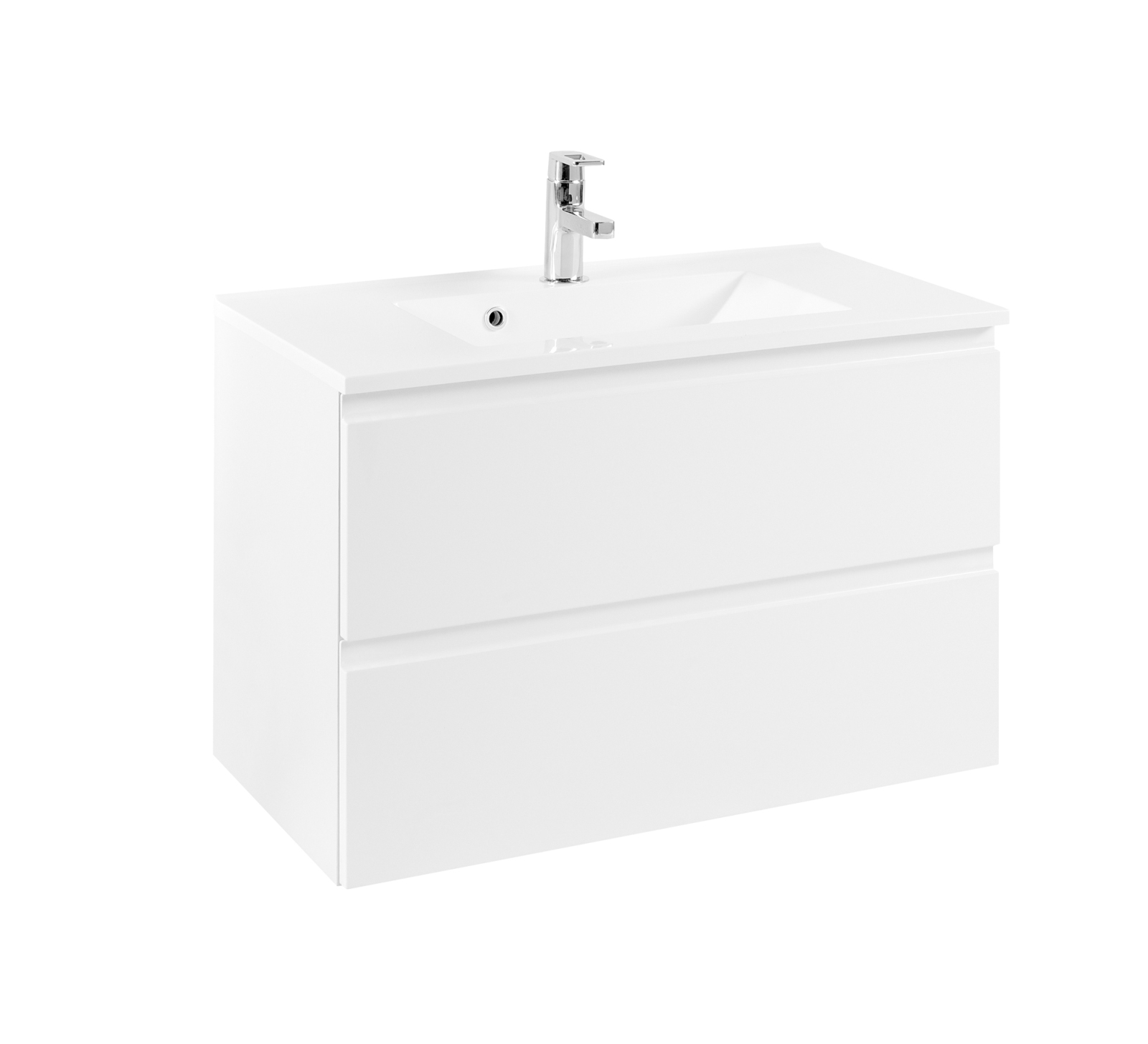Waschtisch CARDIFF - weiß - 80 cm
