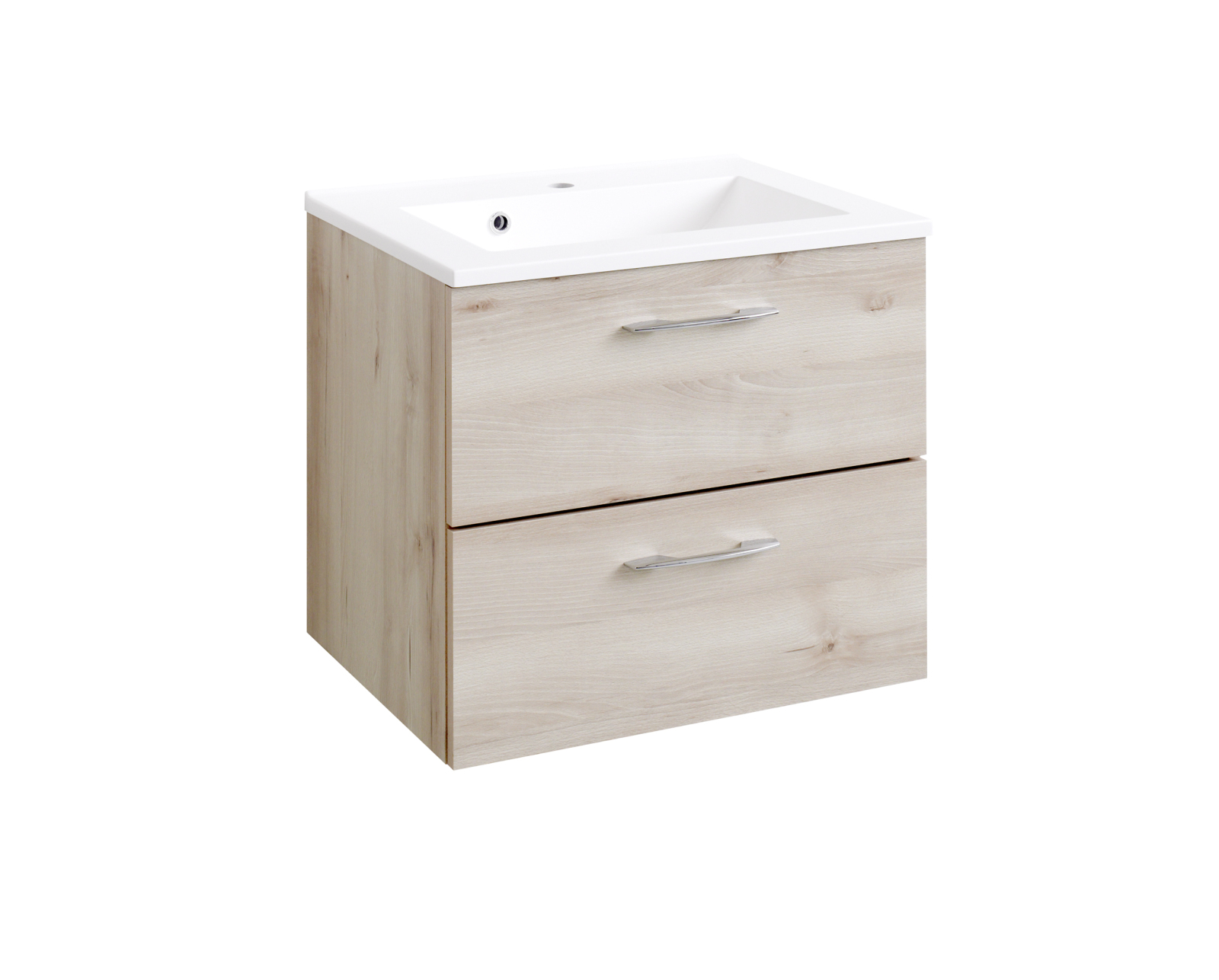 Waschtisch PORTOFINO - Buche - mit Waschbecken - 60 cm