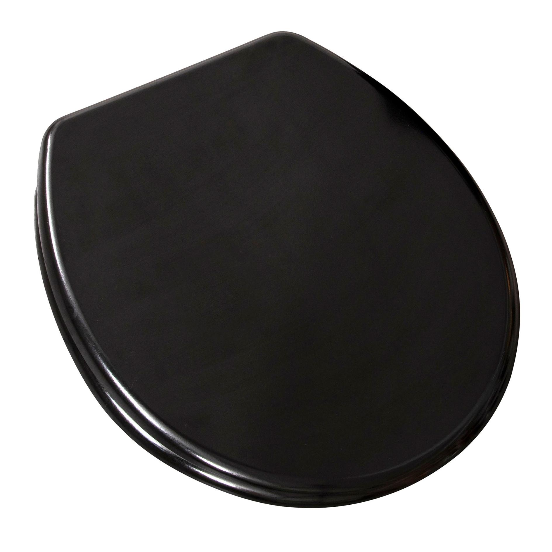 WC-Sitz - schwarz - Duroplast