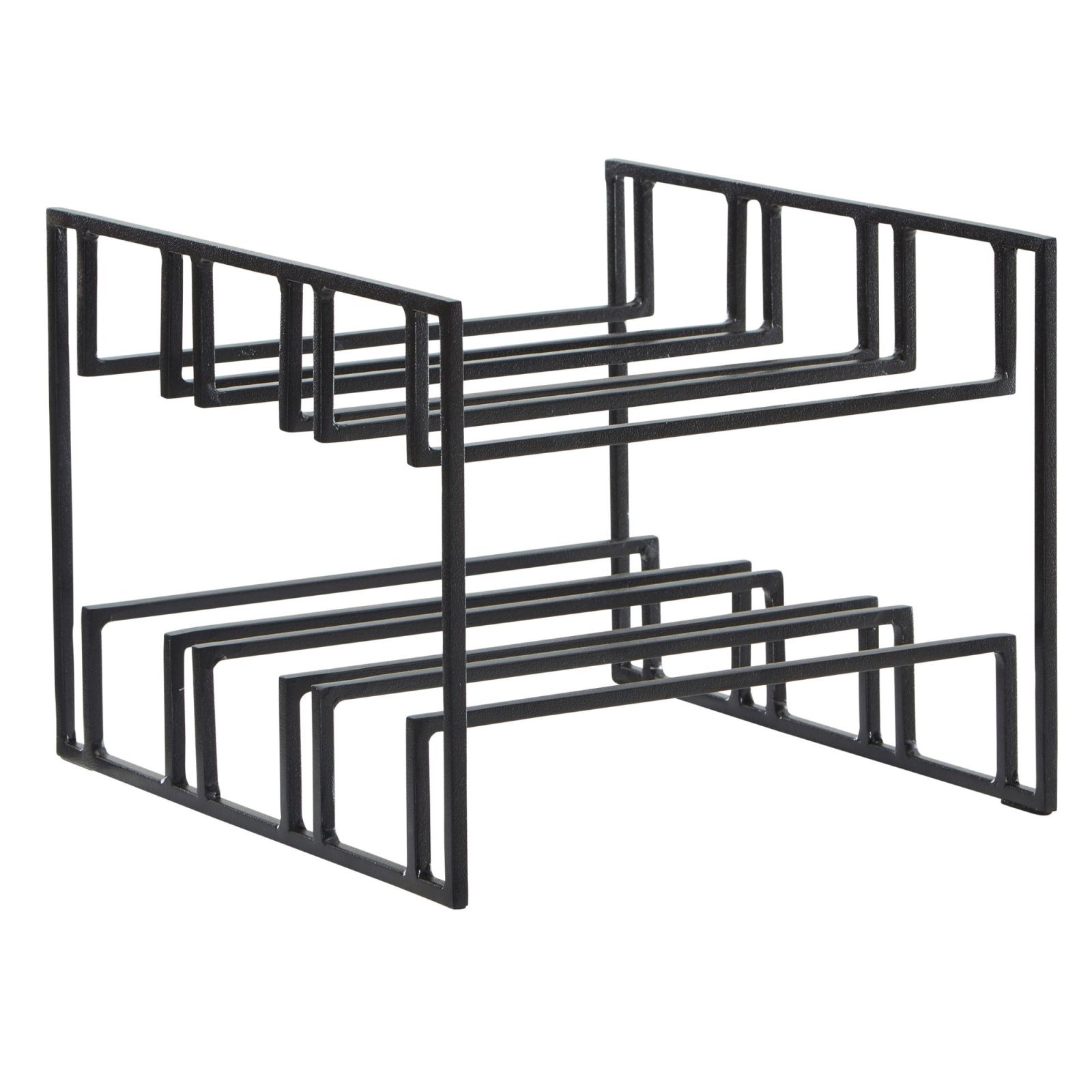Weinregal - schwarz - 29 cm
