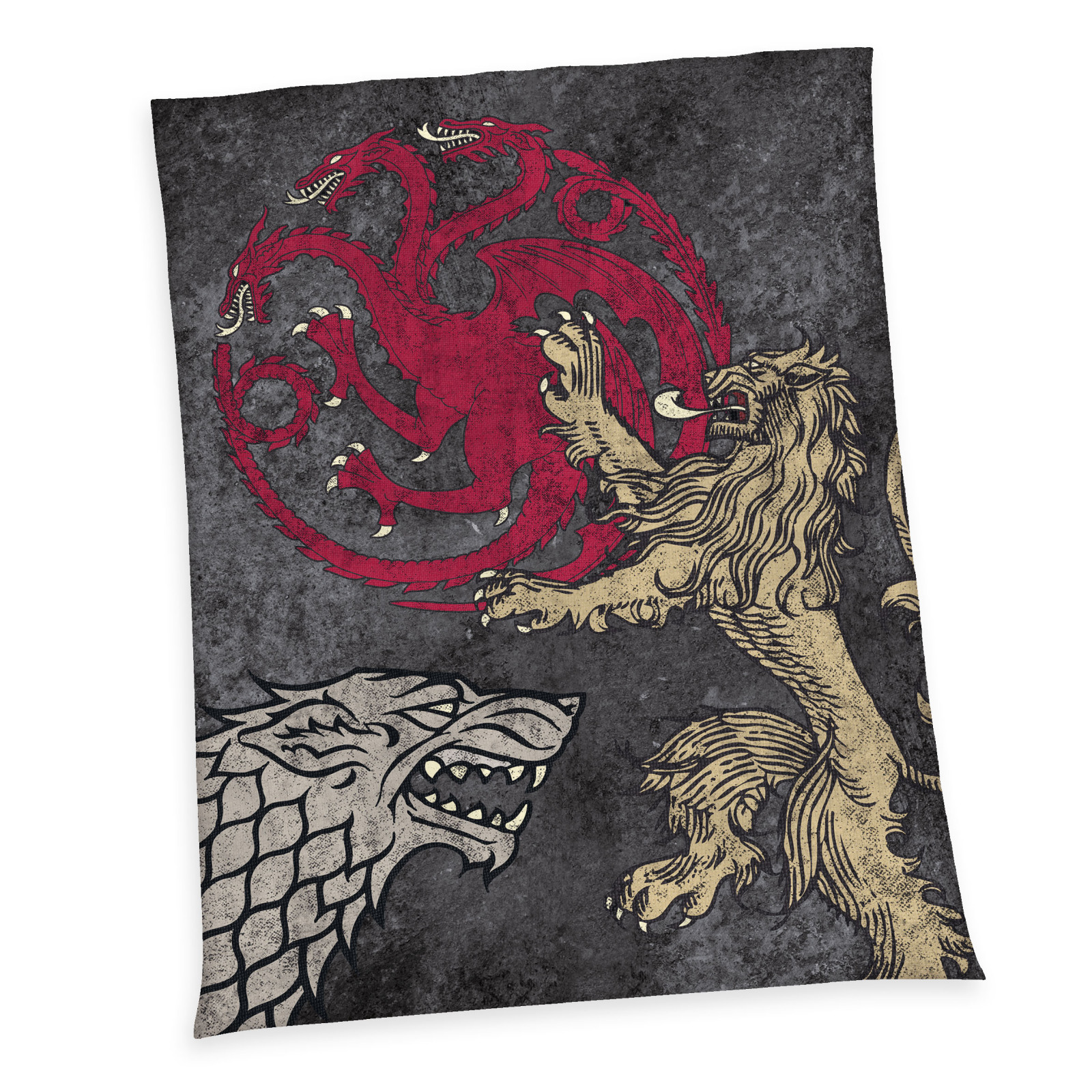 Wellsoft-Flauschdecke GAME OF THRONES - mehrfarbig - 150x200 cm