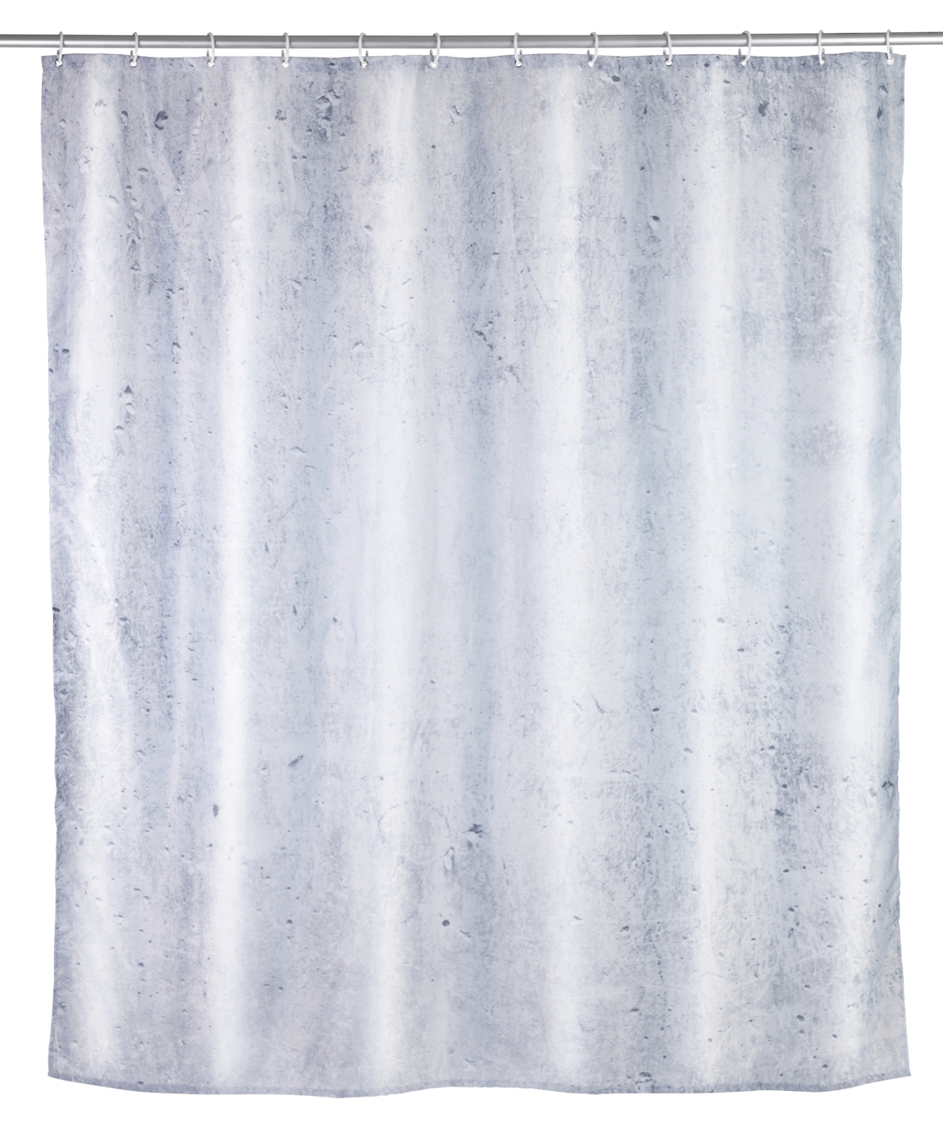 WENKO Duschvorhang CONCRETE - beton - waschbar