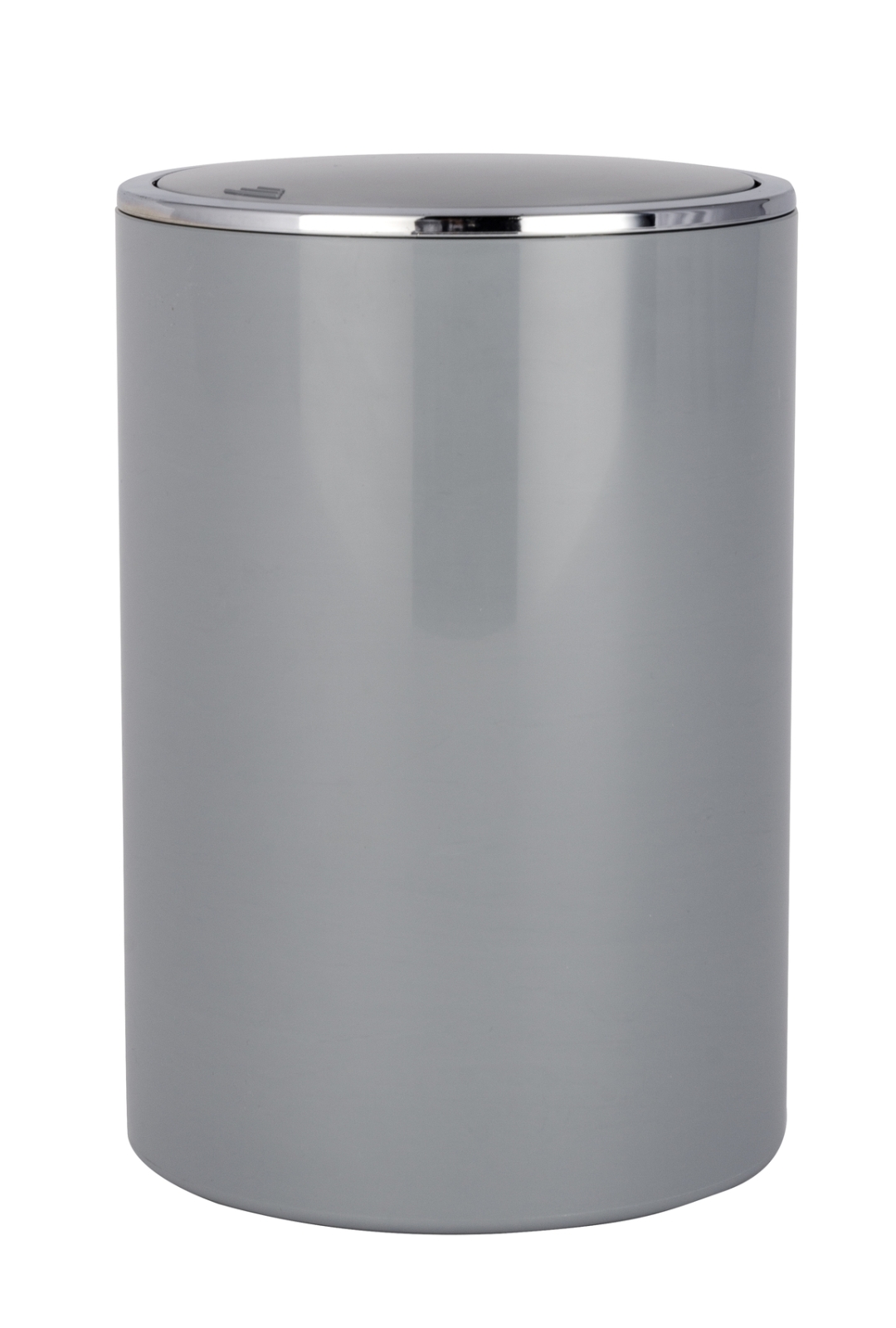 WENKO Mülleimer INCA - grau - Kunststoff - 5 Liter