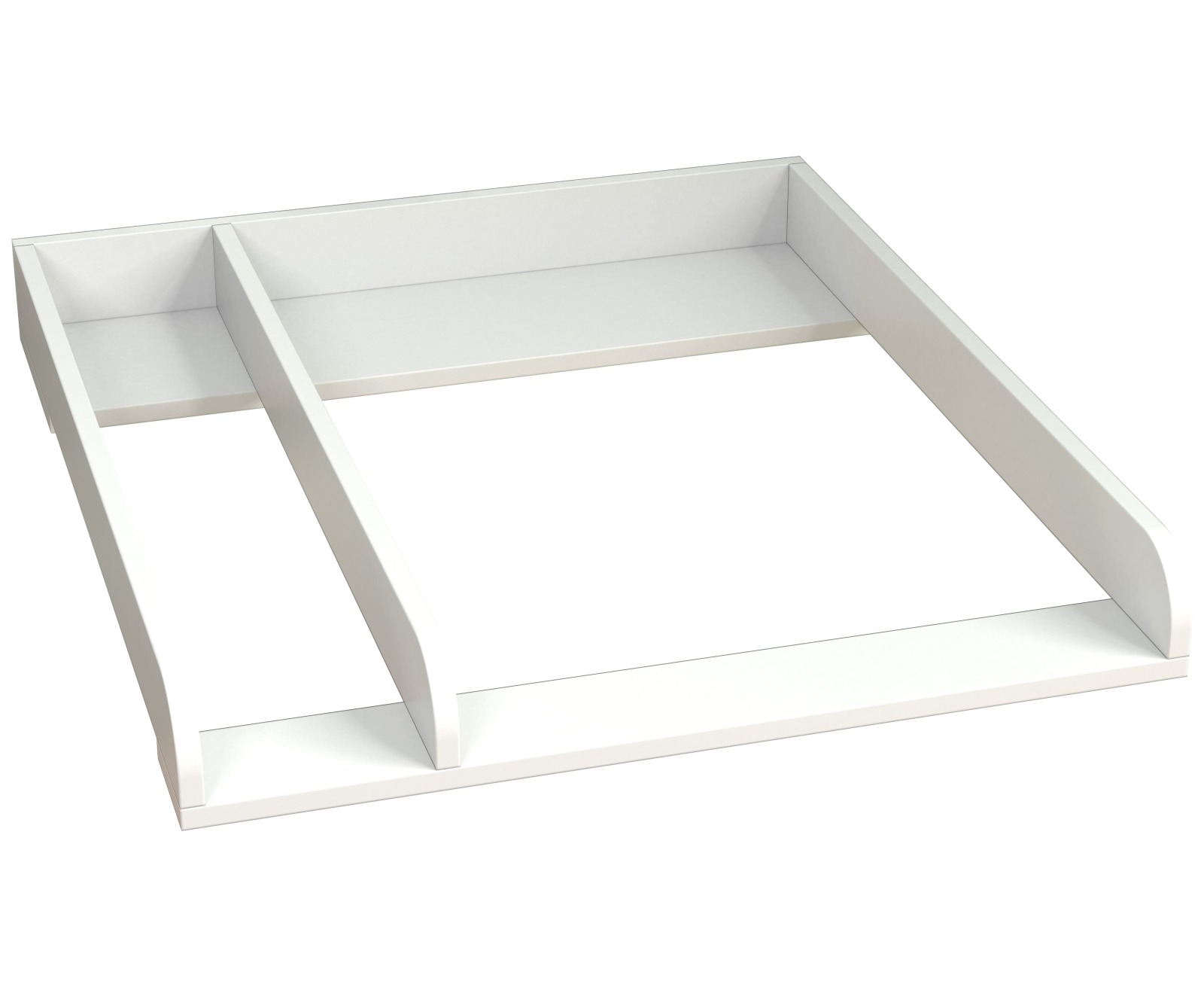Wickelaufsatz MALIRA - weiß - für Kommoden - universell - 65 cm breit