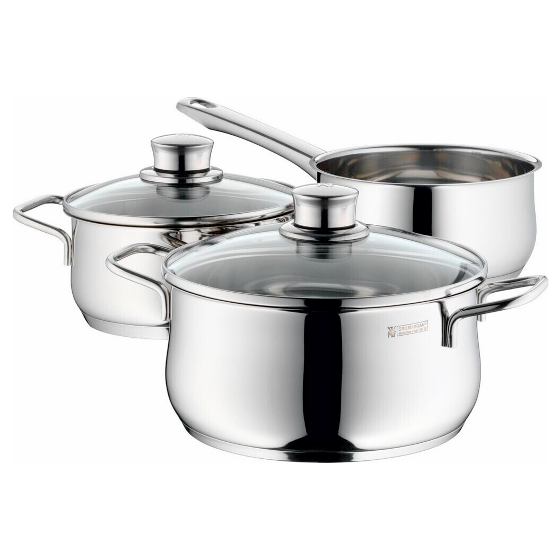 WMF Topfset - Edelstahl - 3-teilig
