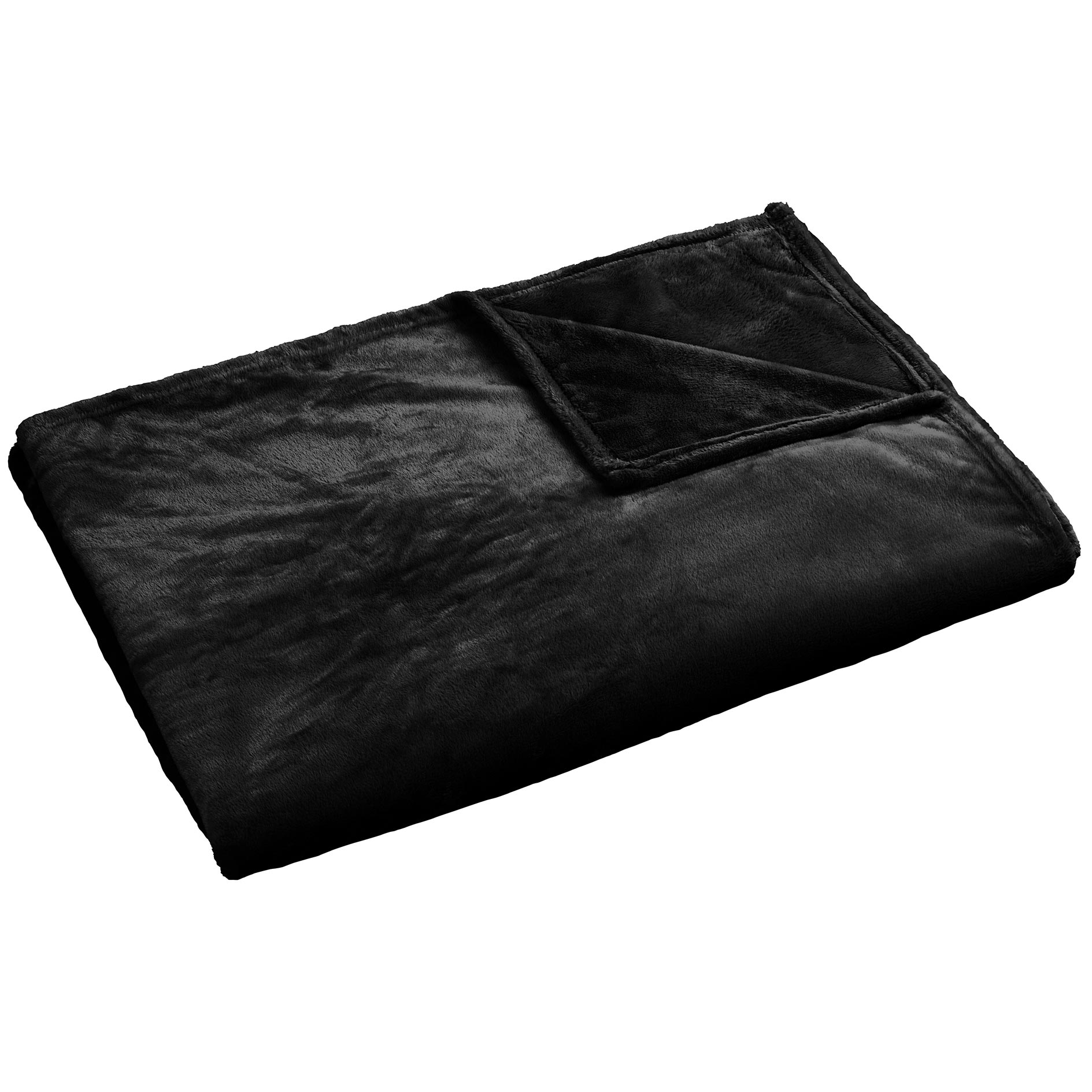 Wohndecke - schwarz - 140x200 cm