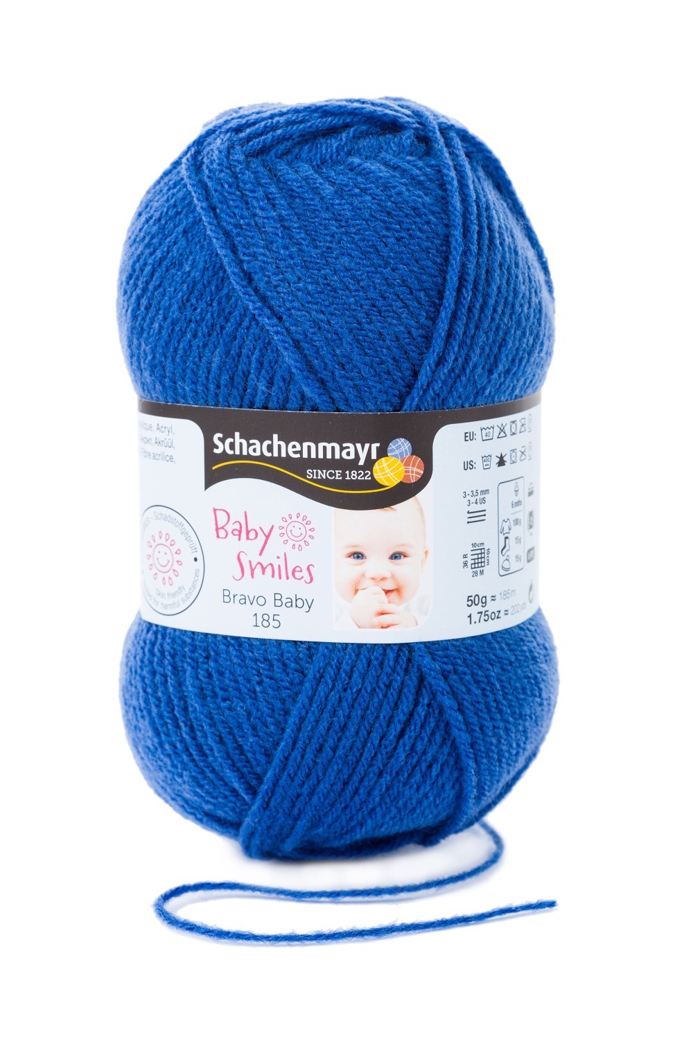 Wolle BRAVO BABY 185 - jeans - 50g
