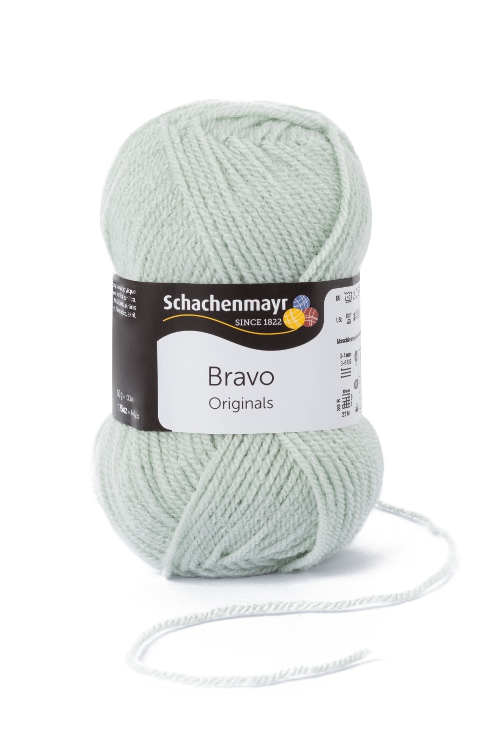 Wolle BRAVO - mint - 50g
