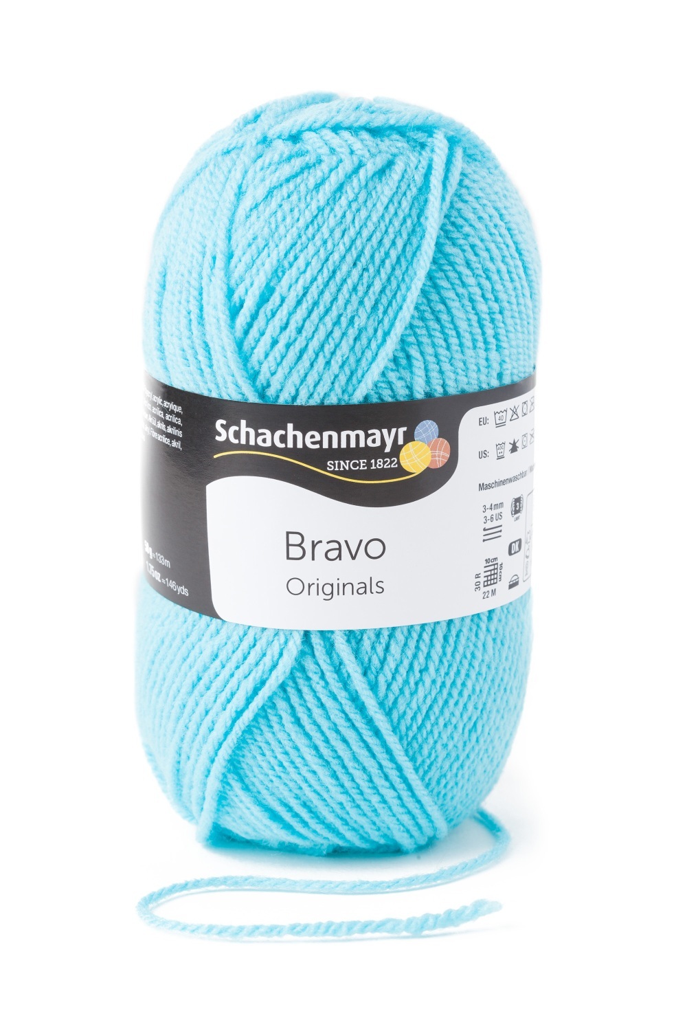 Wolle BRAVO - türkis - 50g