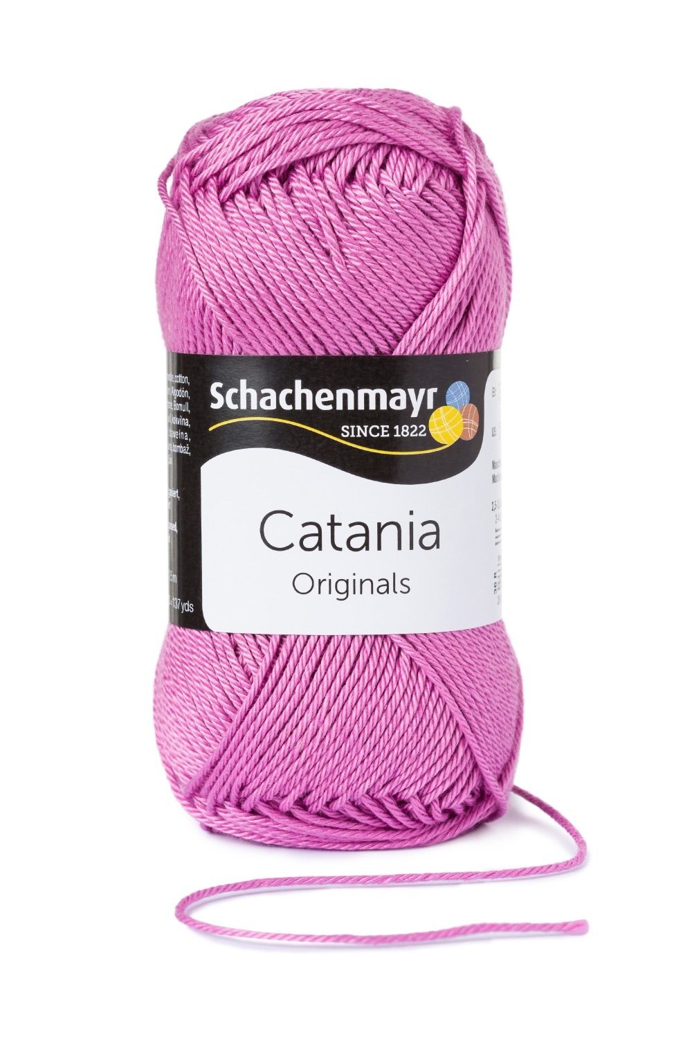 Wolle CATANIA - azalee - 50g