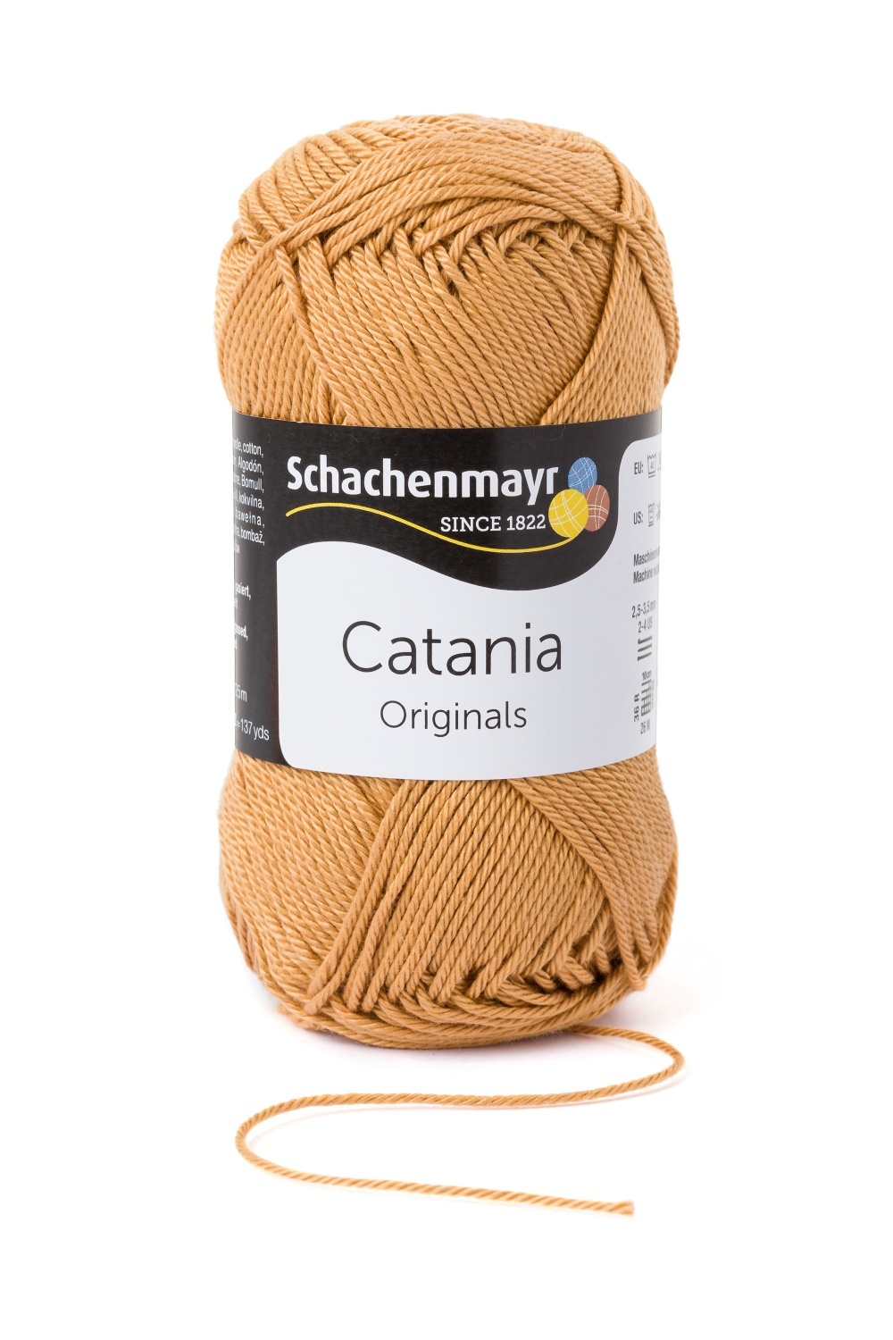 Wolle CATANIA - camel - 50g