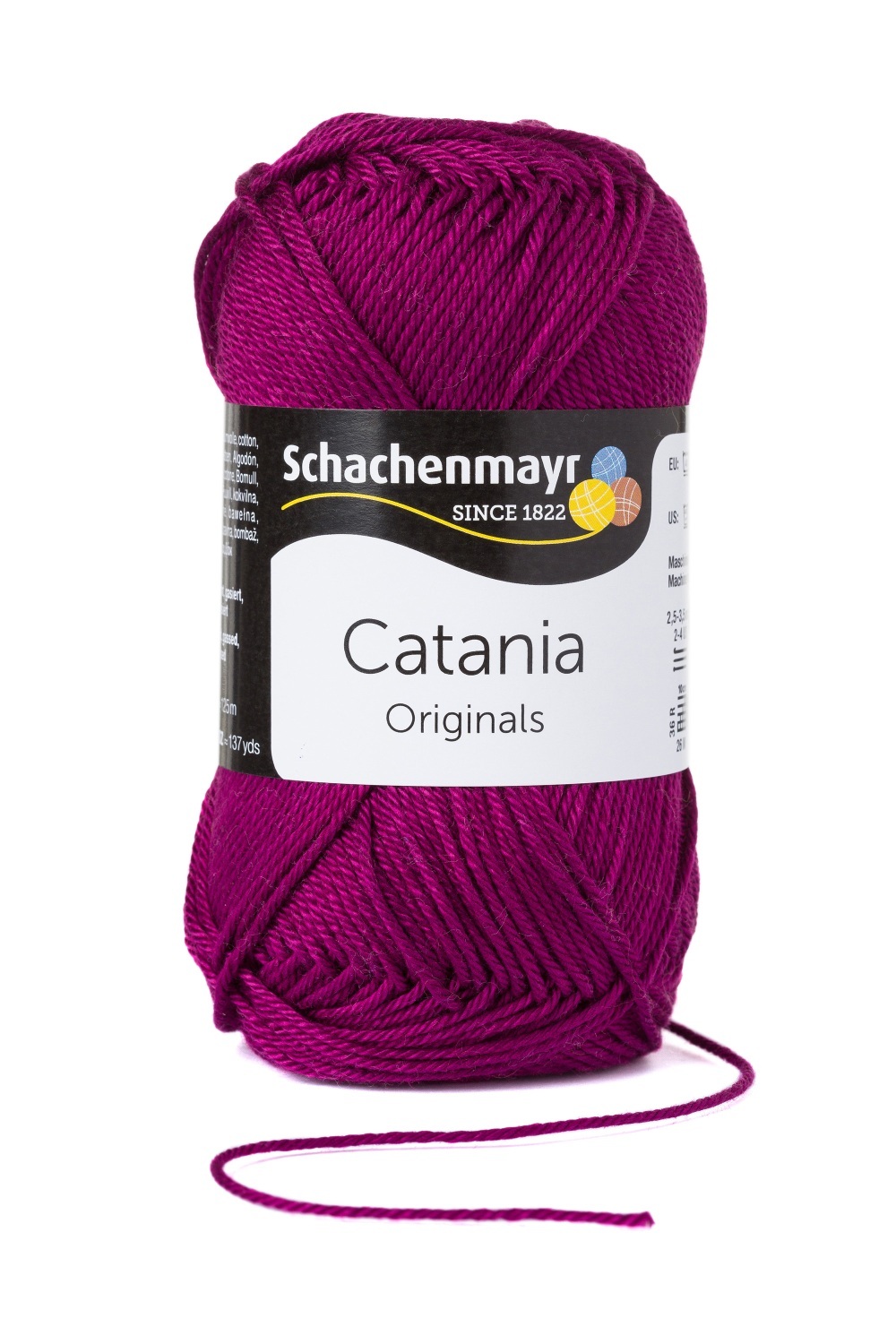 Wolle CATANIA - fuchsia - 50g