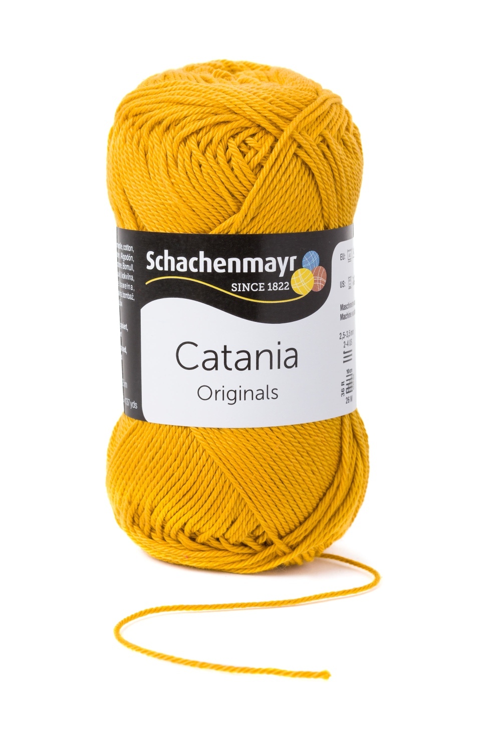 Wolle CATANIA - gold - 50g