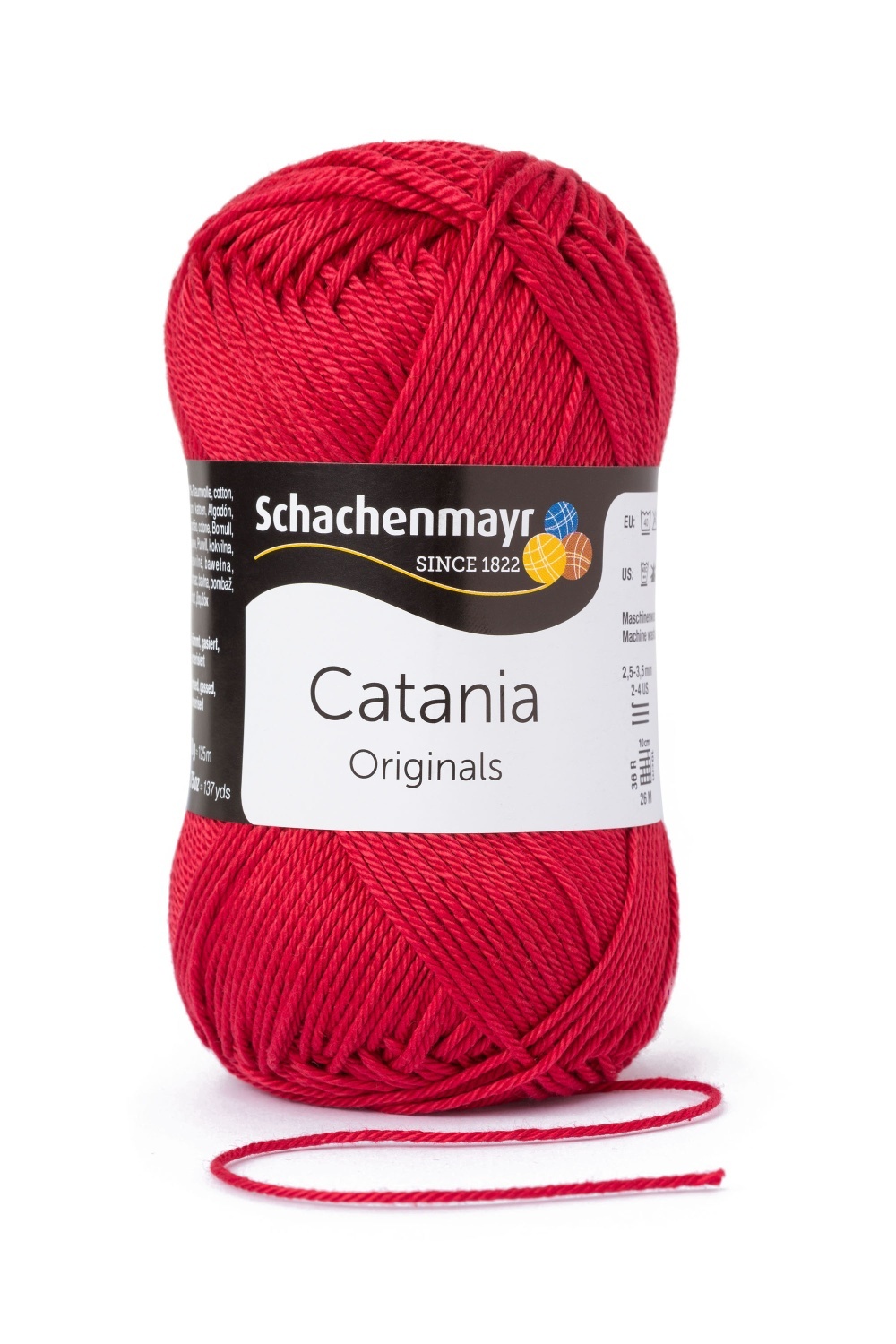 Wolle CATANIA - kirsche - 50g