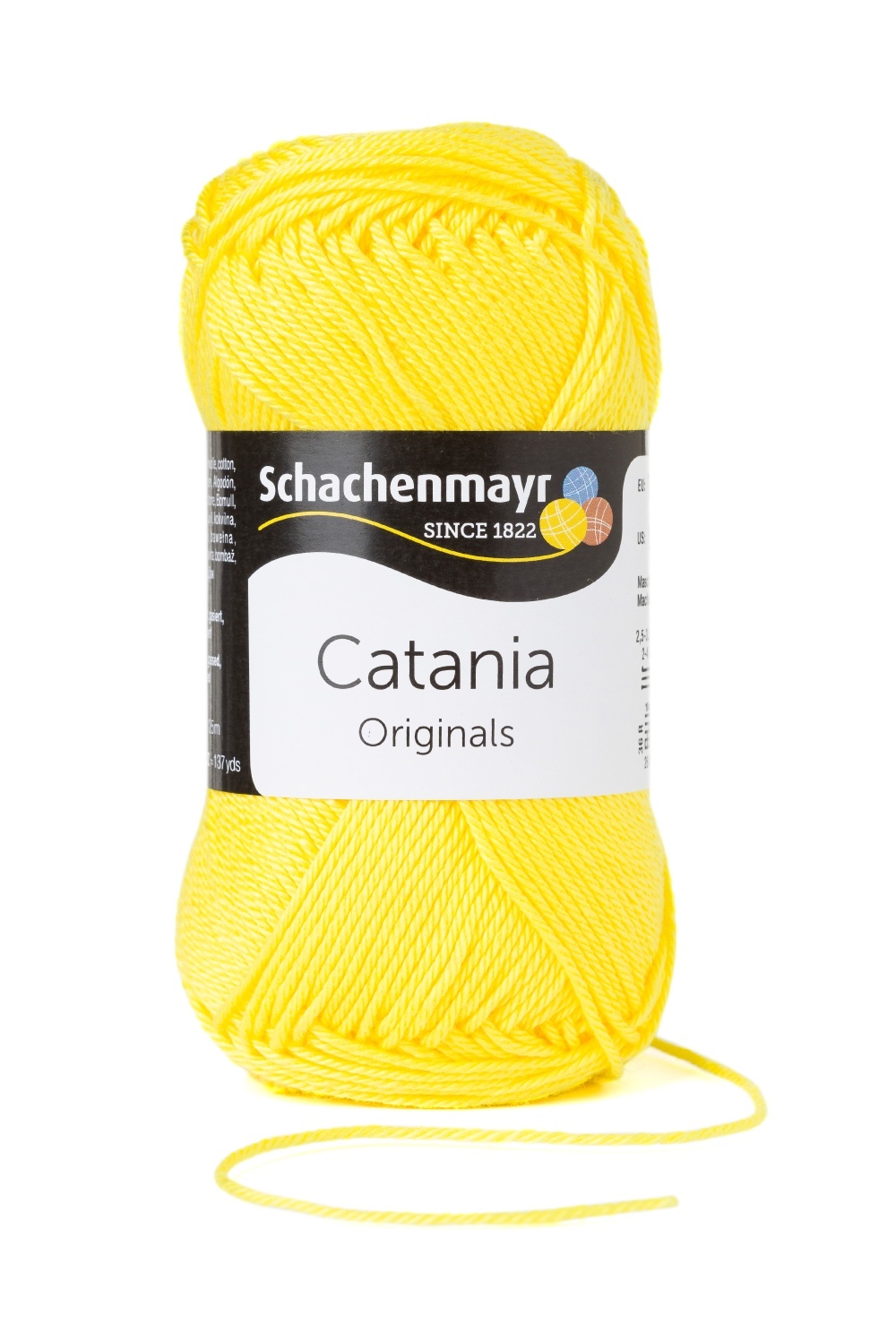 Wolle CATANIA - löwenzahn - 50g