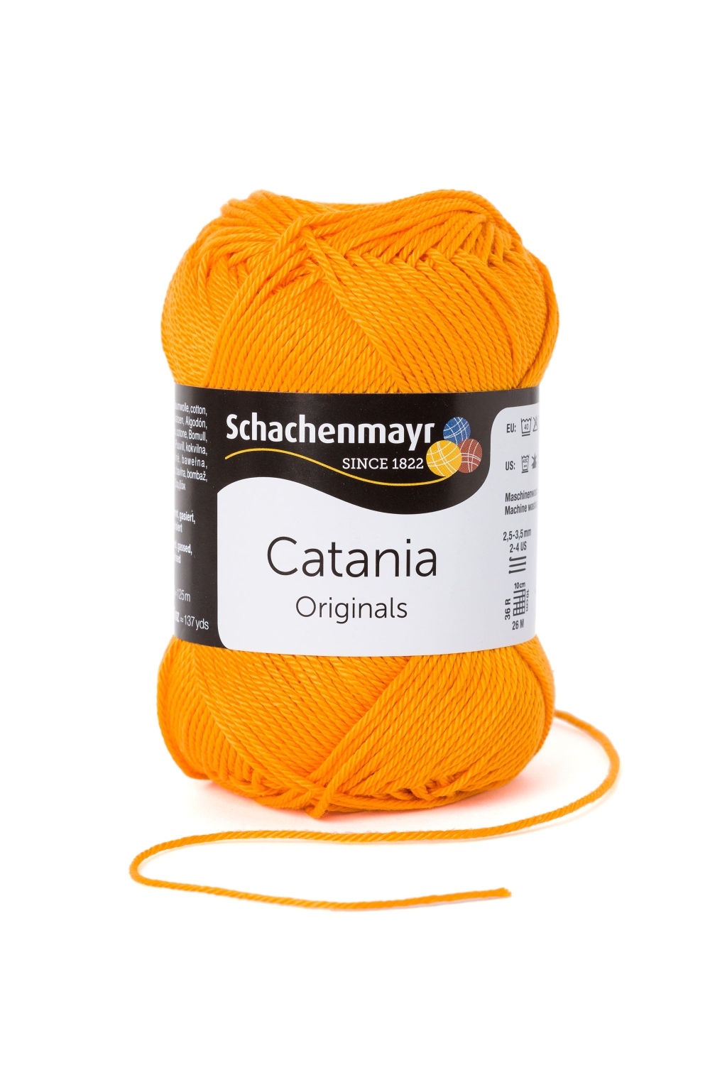 Wolle CATANIA - mango - 50g