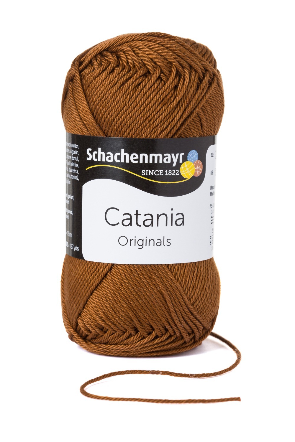 Wolle CATANIA - marone - 50g