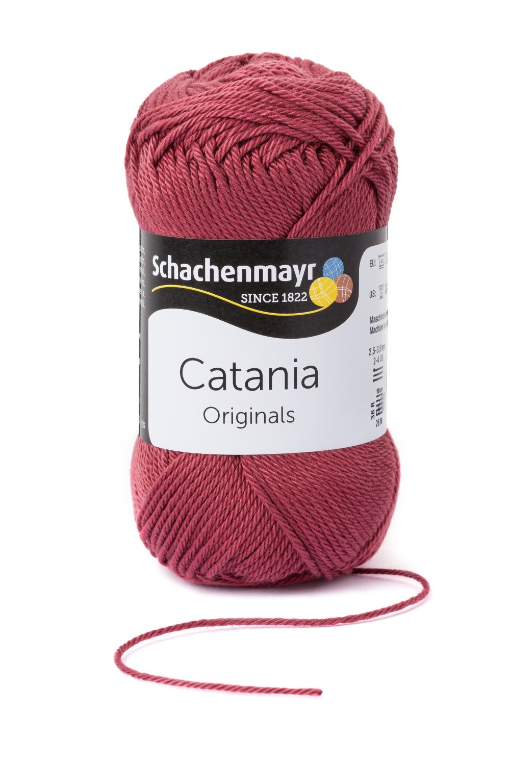 Wolle CATANIA - marsalarot - 50g