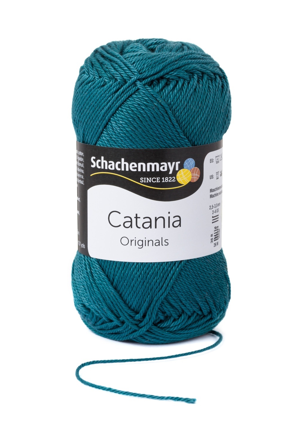Wolle CATANIA - petrol - 50g