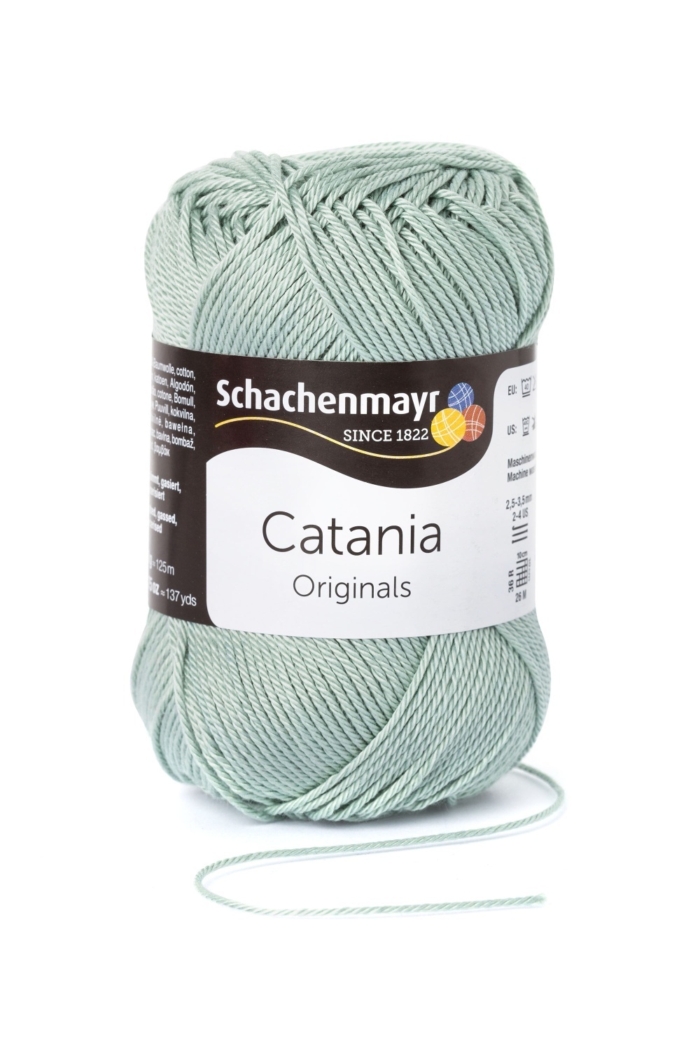 Wolle CATANIA - reseda - 50g