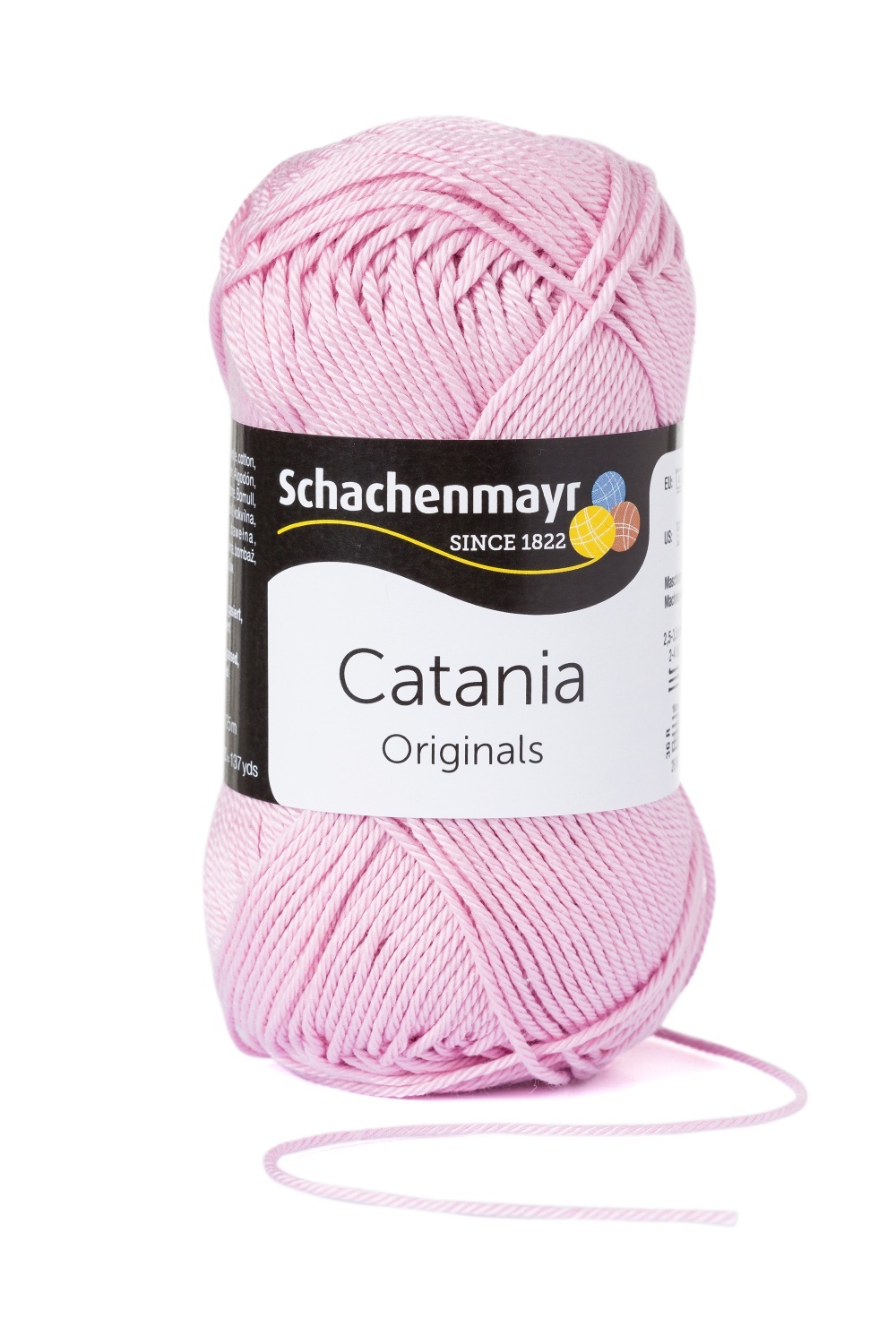 Wolle CATANIA - rosa - 50g