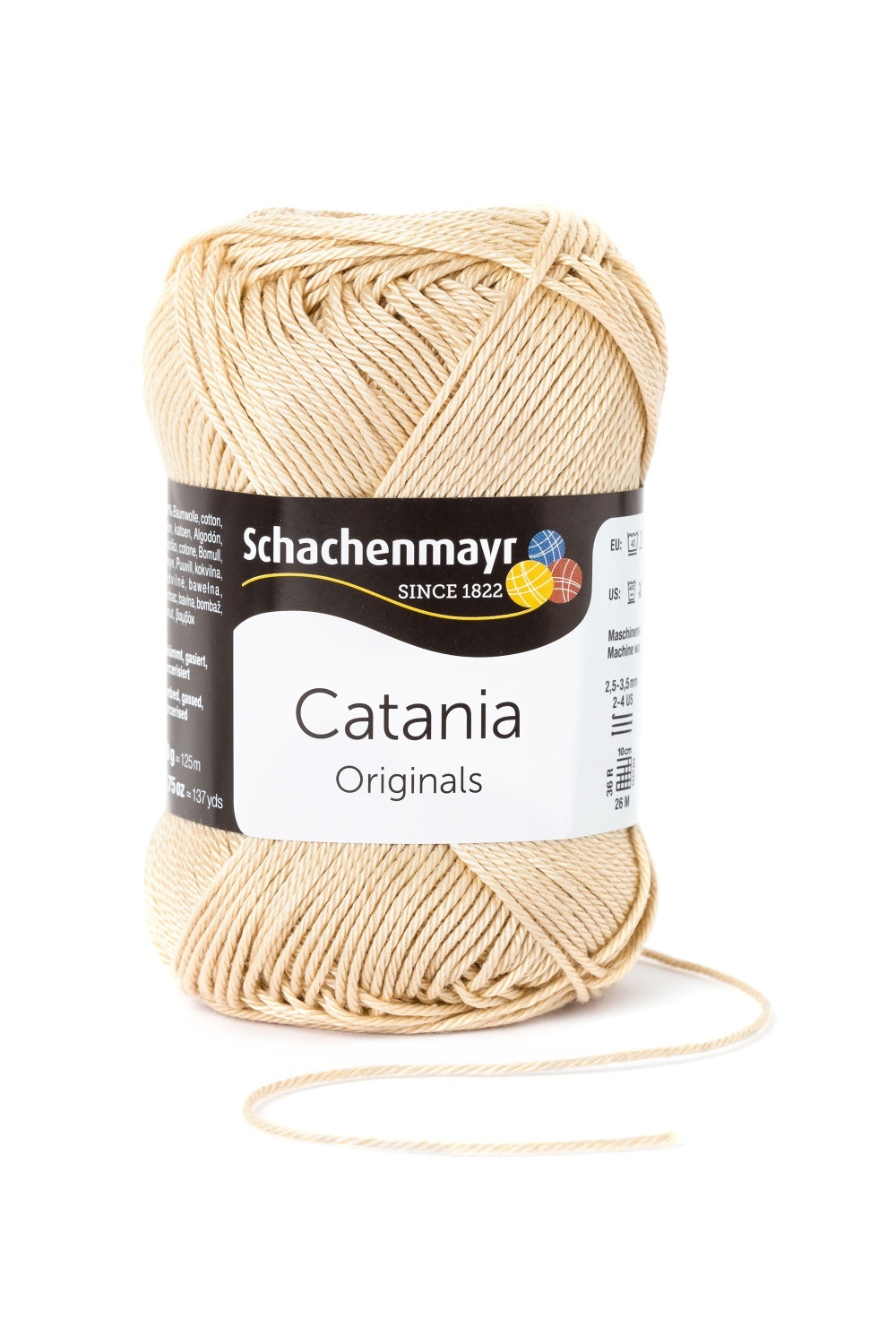 Wolle CATANIA - sand - 50g