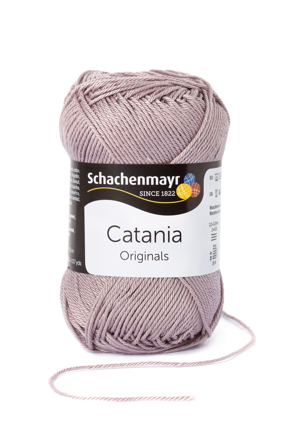 Wolle CATANIA - schlamm - 50g