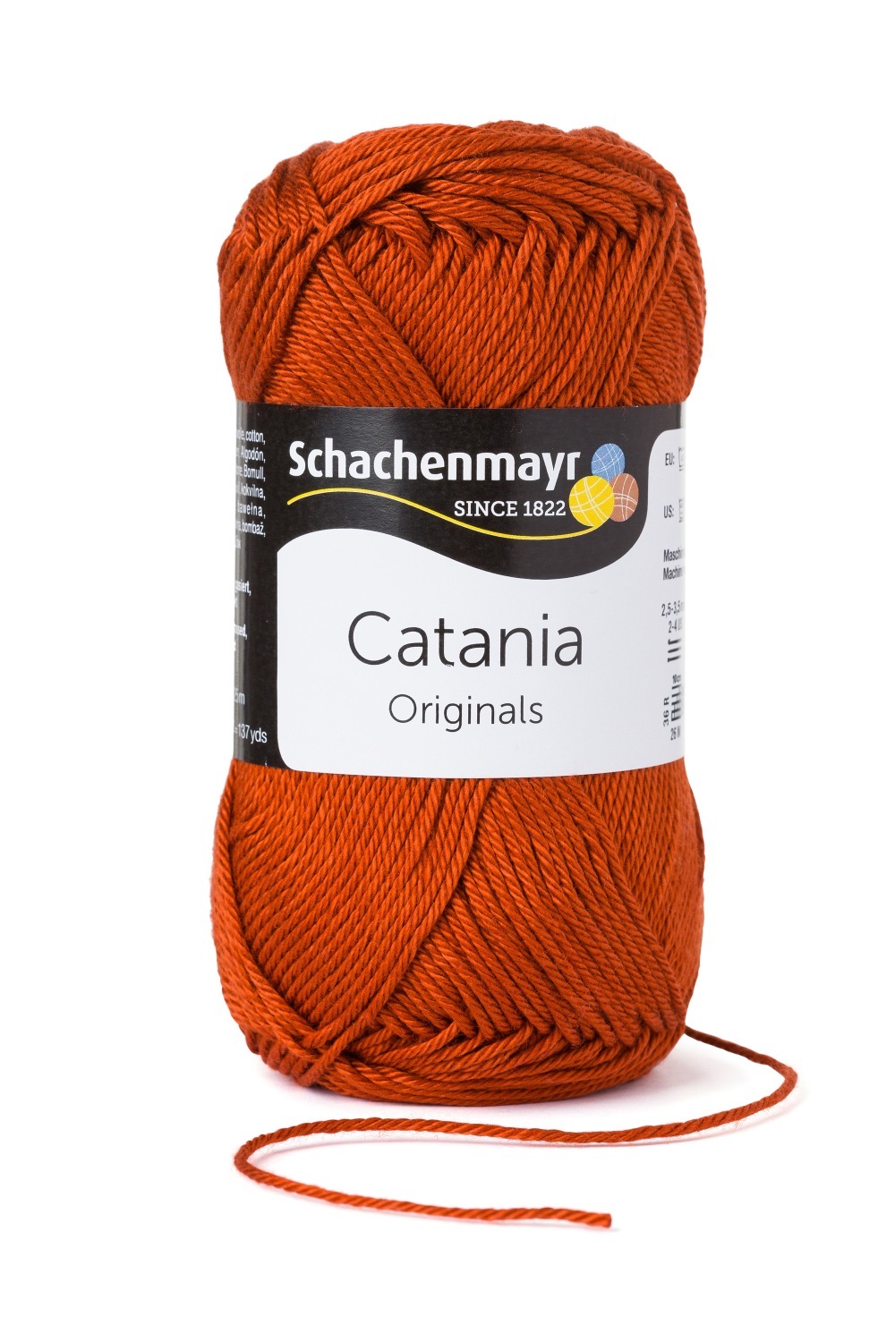 Wolle CATANIA - terracotta - 50g