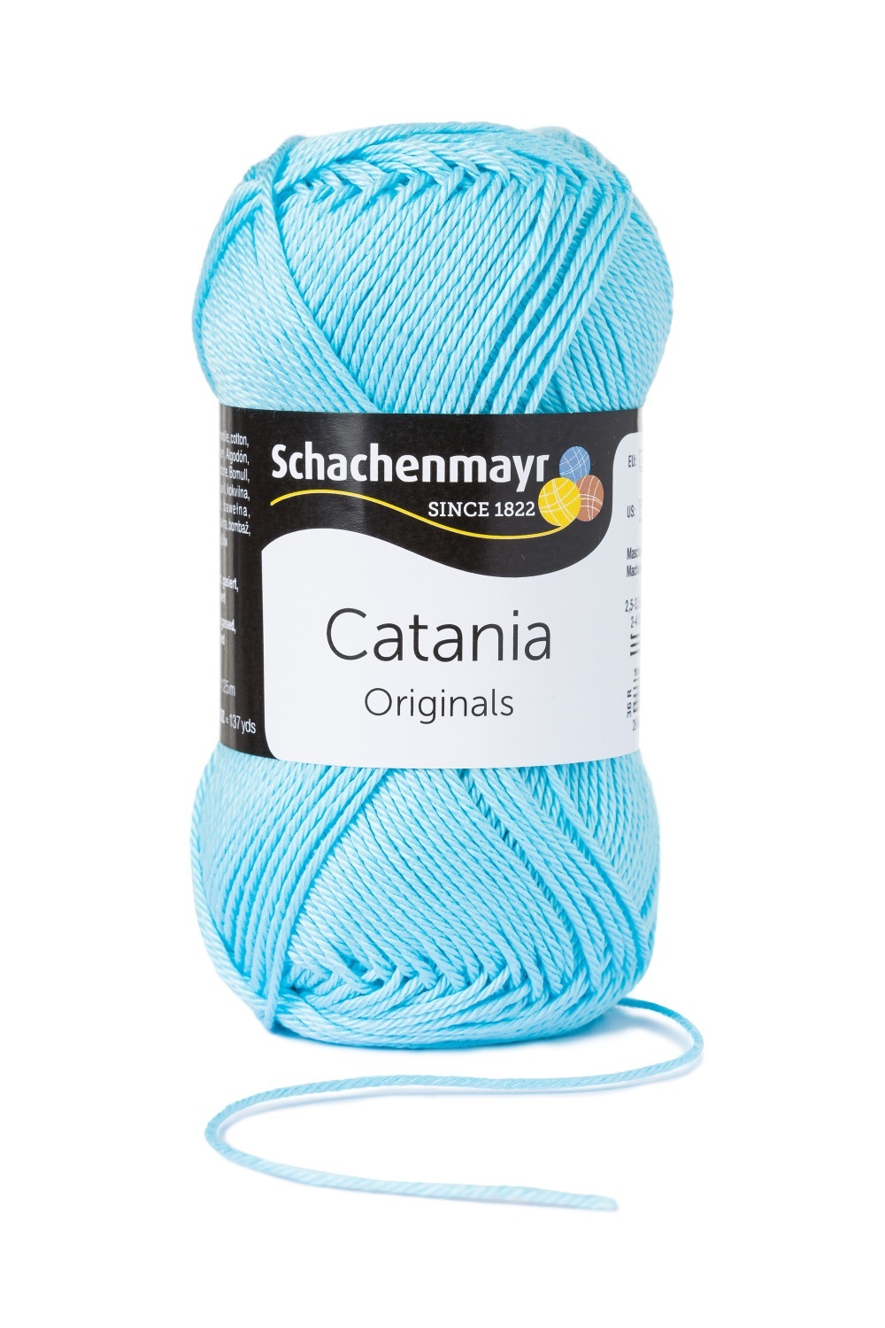 Wolle CATANIA - türkis - 50g