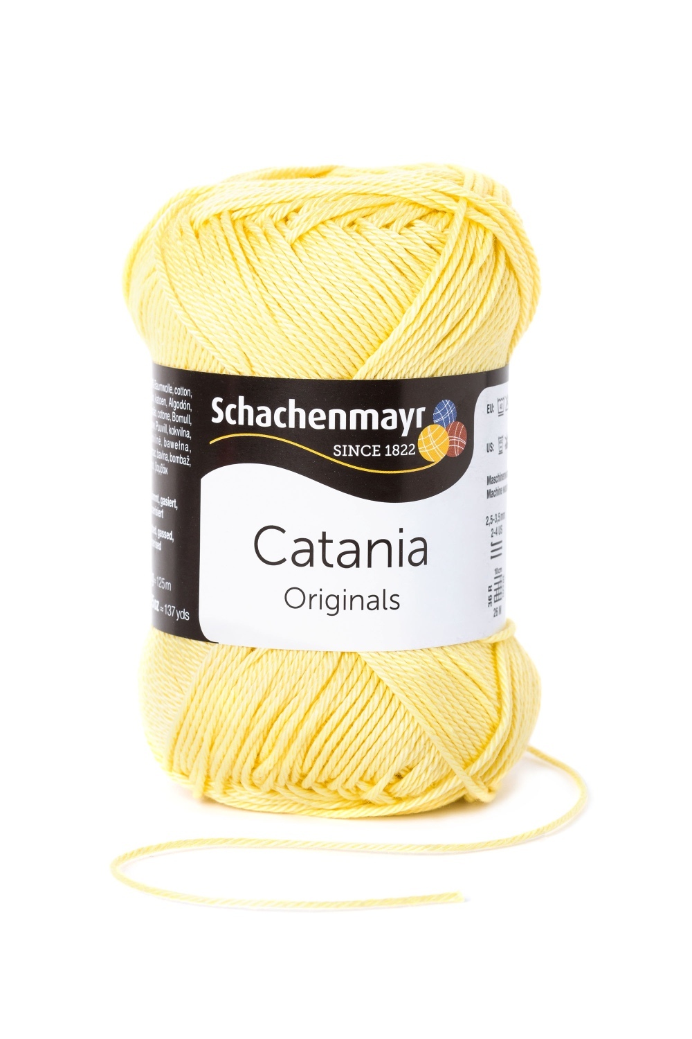 Wolle CATANIA - vanille - 50g