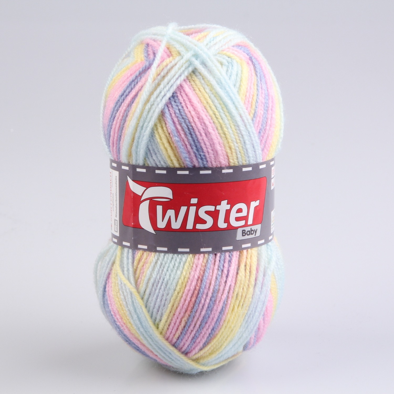 Wolle TWISTER BABY - pastell multi - 50g