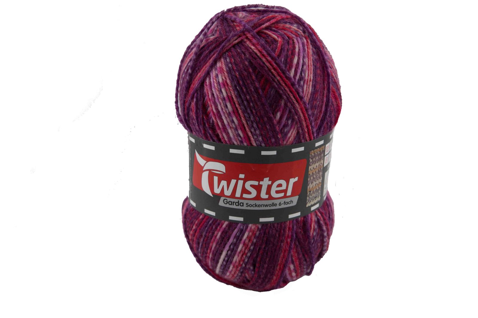 Wolle TWISTER - burgund - 150g
