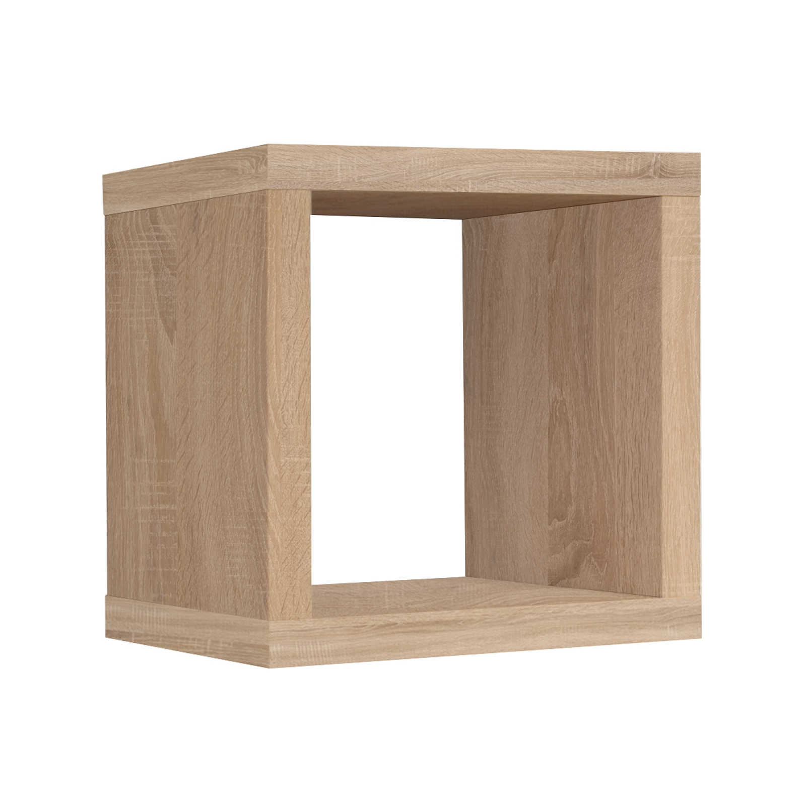 Würfelregal - Eiche sägerau - 40 cm