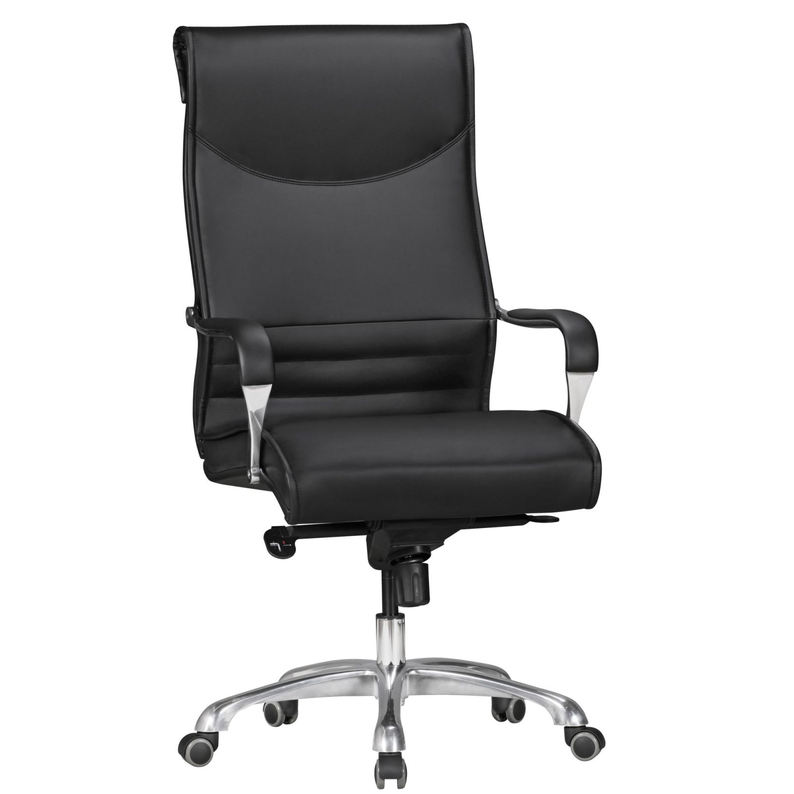 XXL Bürostuhl - schwarz - Kunstleder - höhenverstellbar