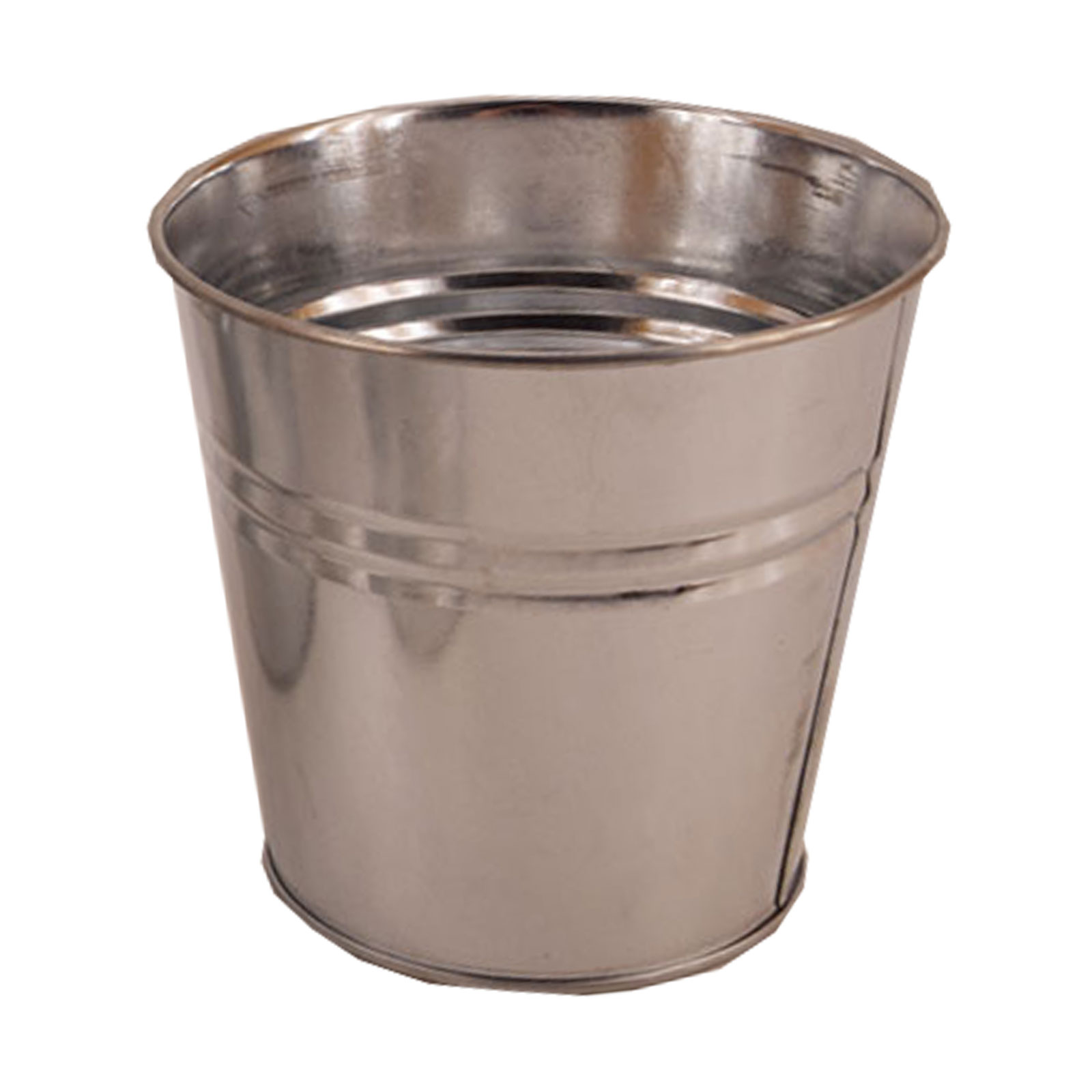 Zinktopf - silber - Ø 16 cm