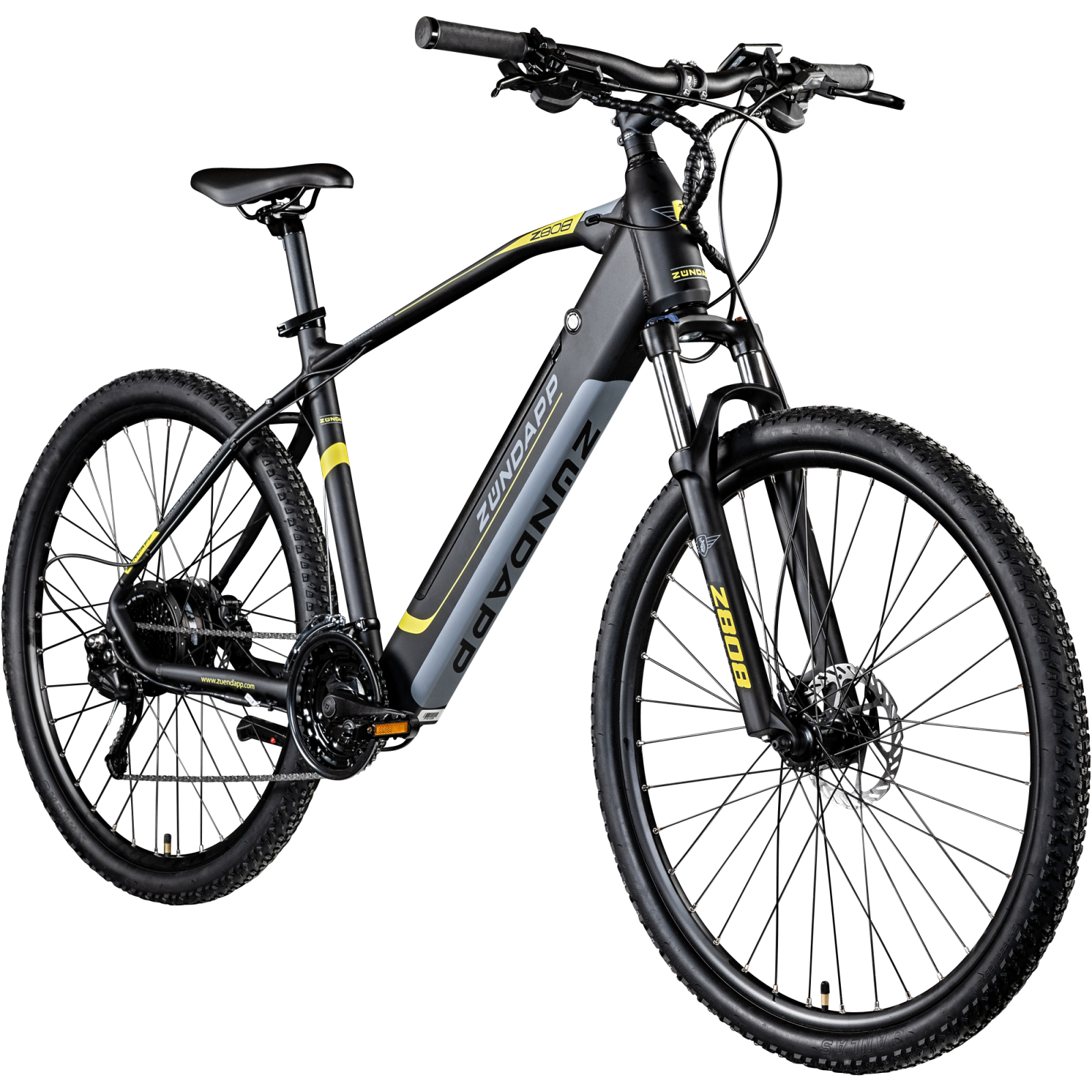 ZÜNDAPP E-Mountainbike Z808 650B - schwarz-gelb - 29''