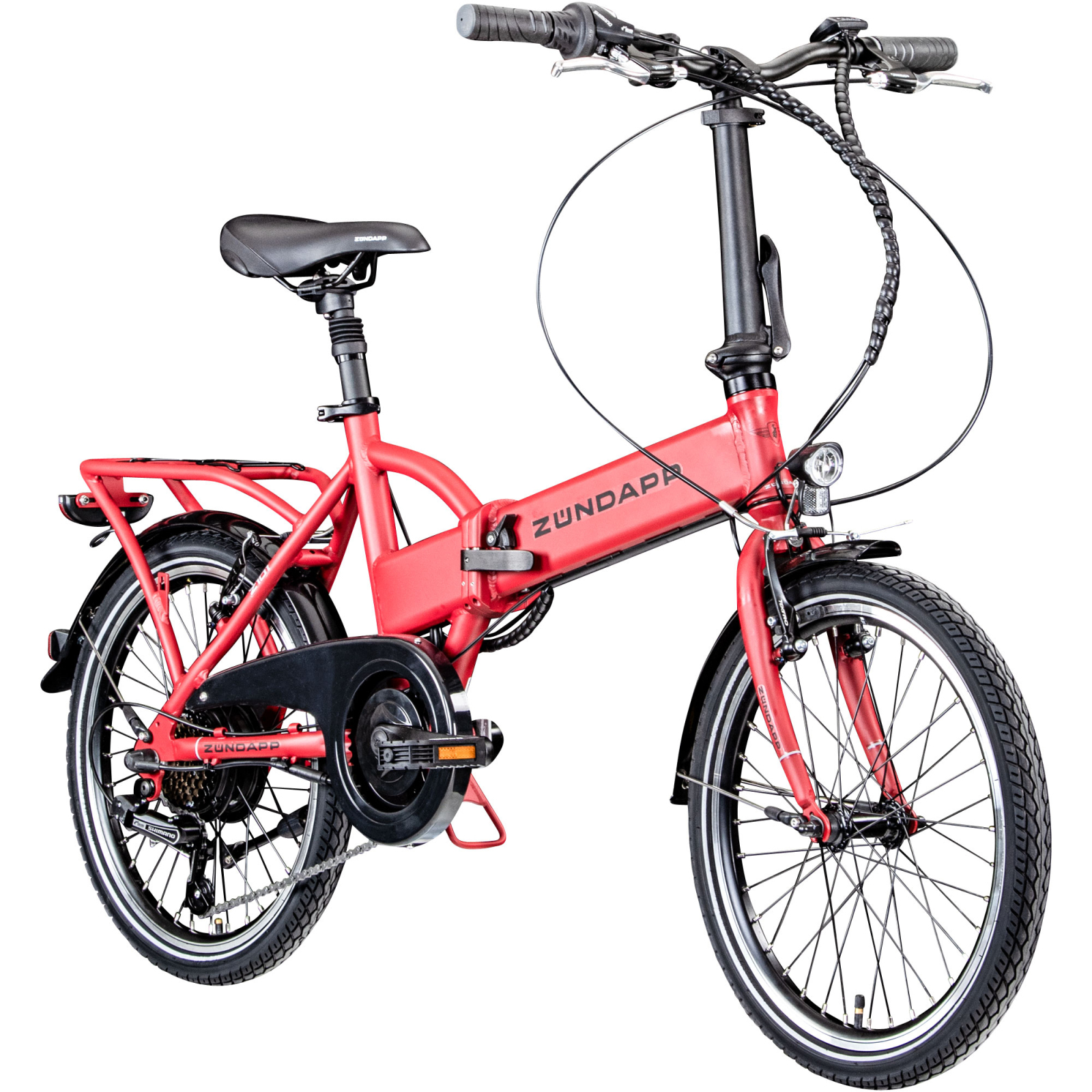 Zündapp Elektro Klapprad Z101 - gambia rot - 20"