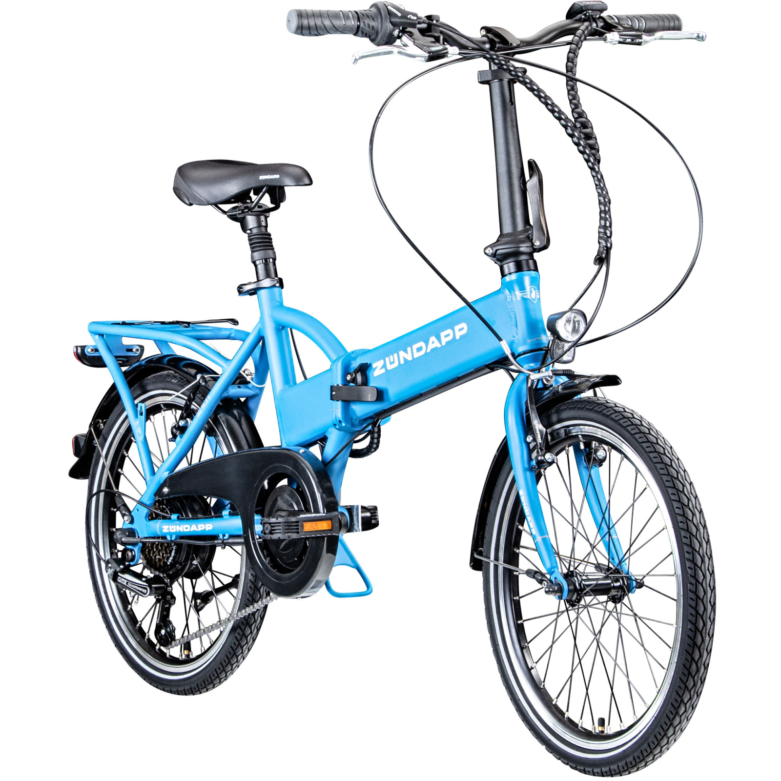Zündapp Elektro Klapprad Z101 - sky blau - 20"