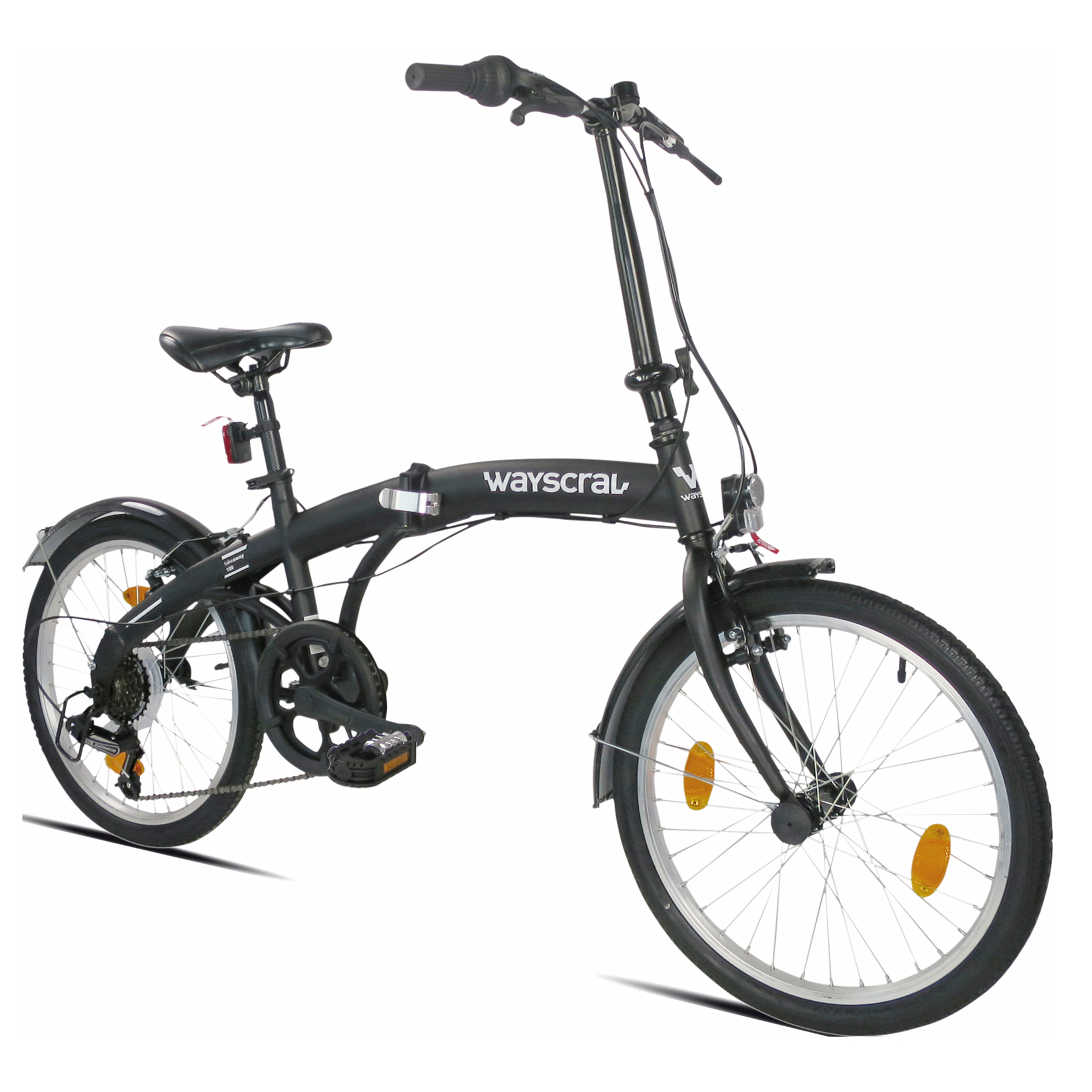 ZÜNDAPP Faltrad WAYSCRAL - schwarz - 20 Zoll