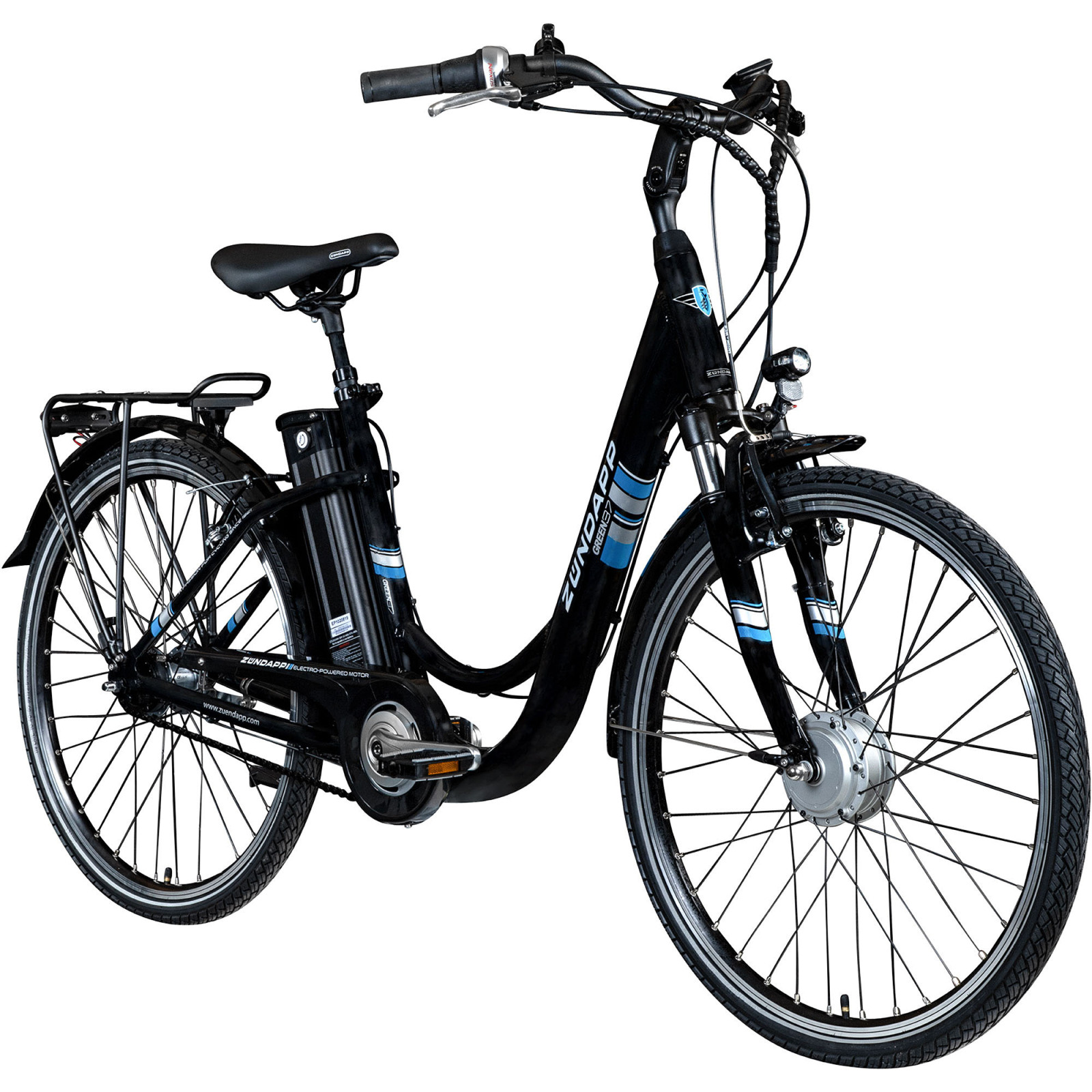 Zündapp GREEN 3.7 E-Citybike 28'' - schwarz-blau