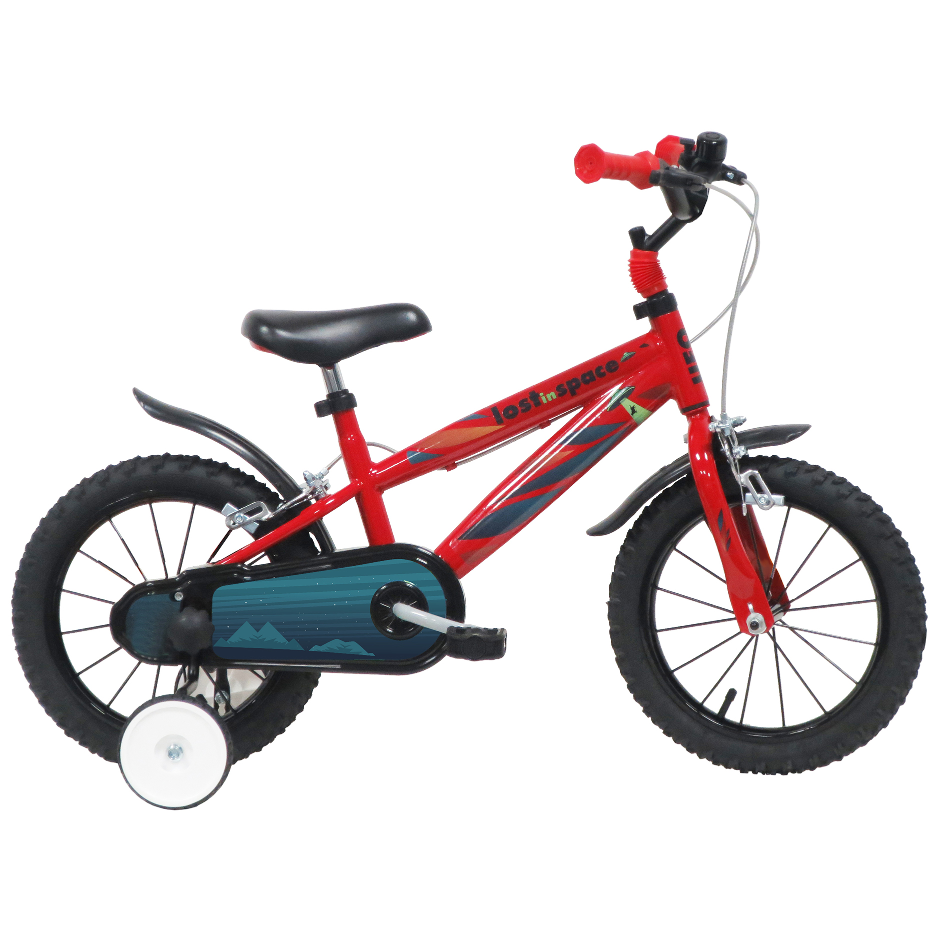 ZÜNDAPP Kinderfahrrad UFO - rot - 16 Zoll