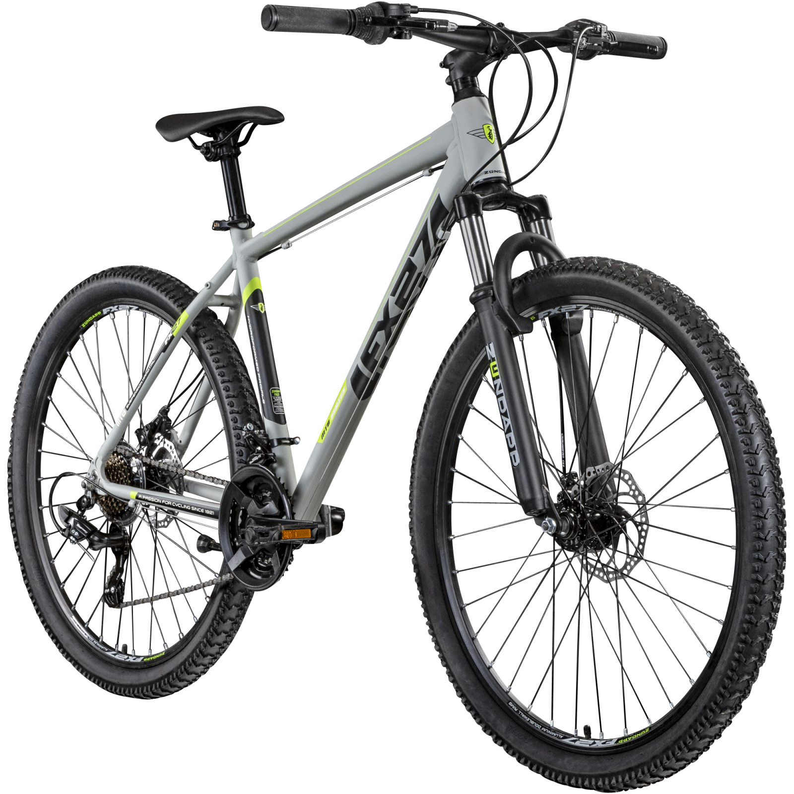 ZÜNDAPP MTB FX27 Mountainbike 27,5 "- grau - 48 cm Rahmenhöhe