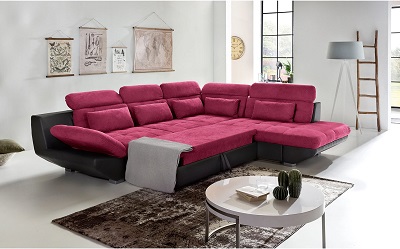 Ecksofa rot