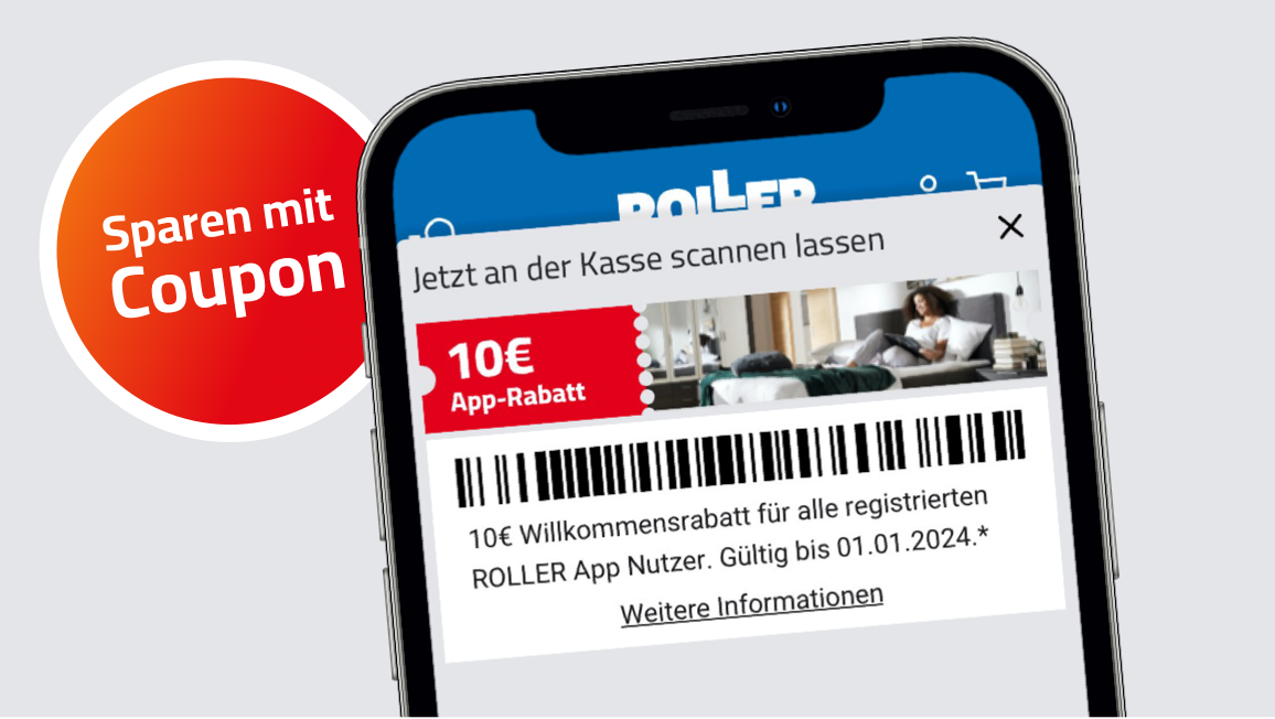 Lade jetzt die neue ROLLER App herunter