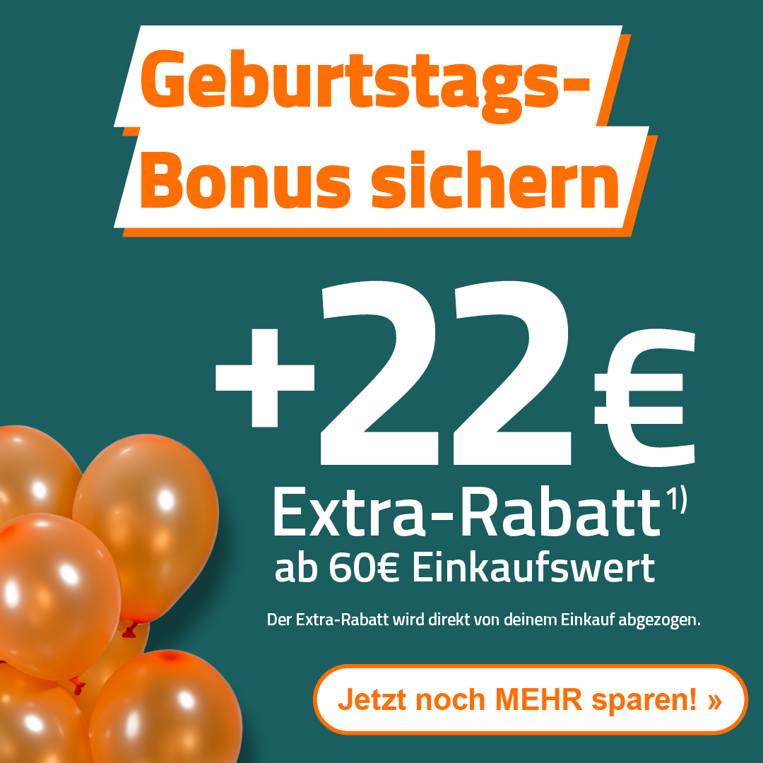 KW3026 - Geburtstags-Bonus