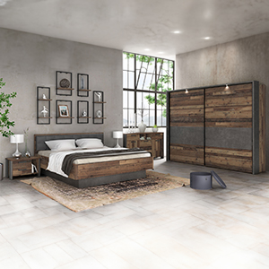 Schlafzimmer Old Wood Vintage